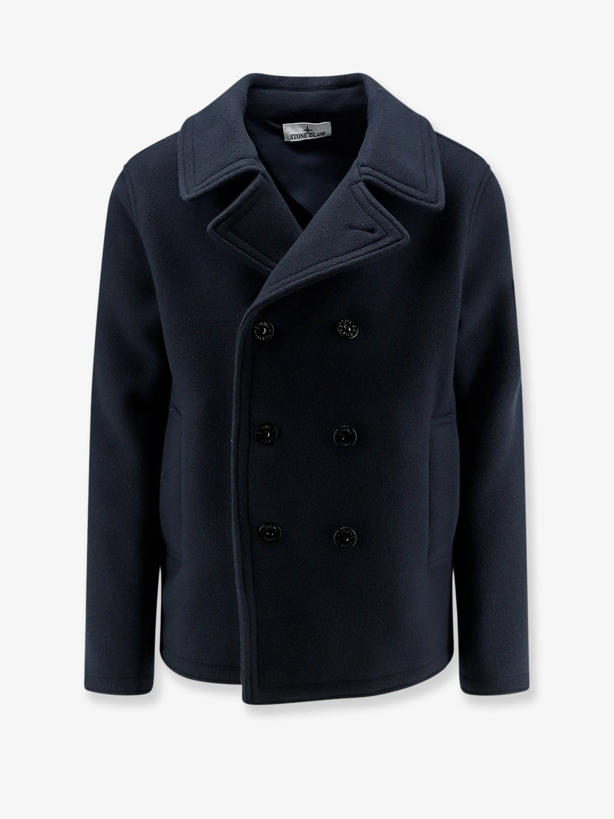 Stone Island Men Wool Blend Coat STONE ISLAND