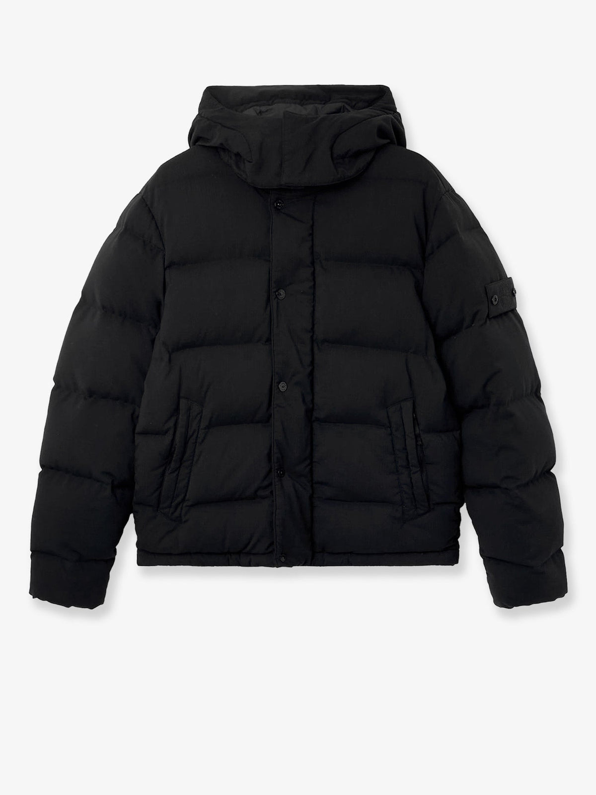 Stone Island Men Stretch Wool Blend Down Jacket STONE ISLAND