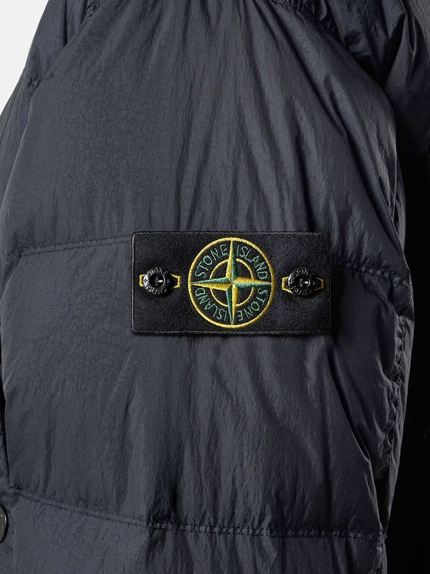 Stone Island Men Garment Dyed Crinkle Reps Ny Down Jacket STONE ISLAND