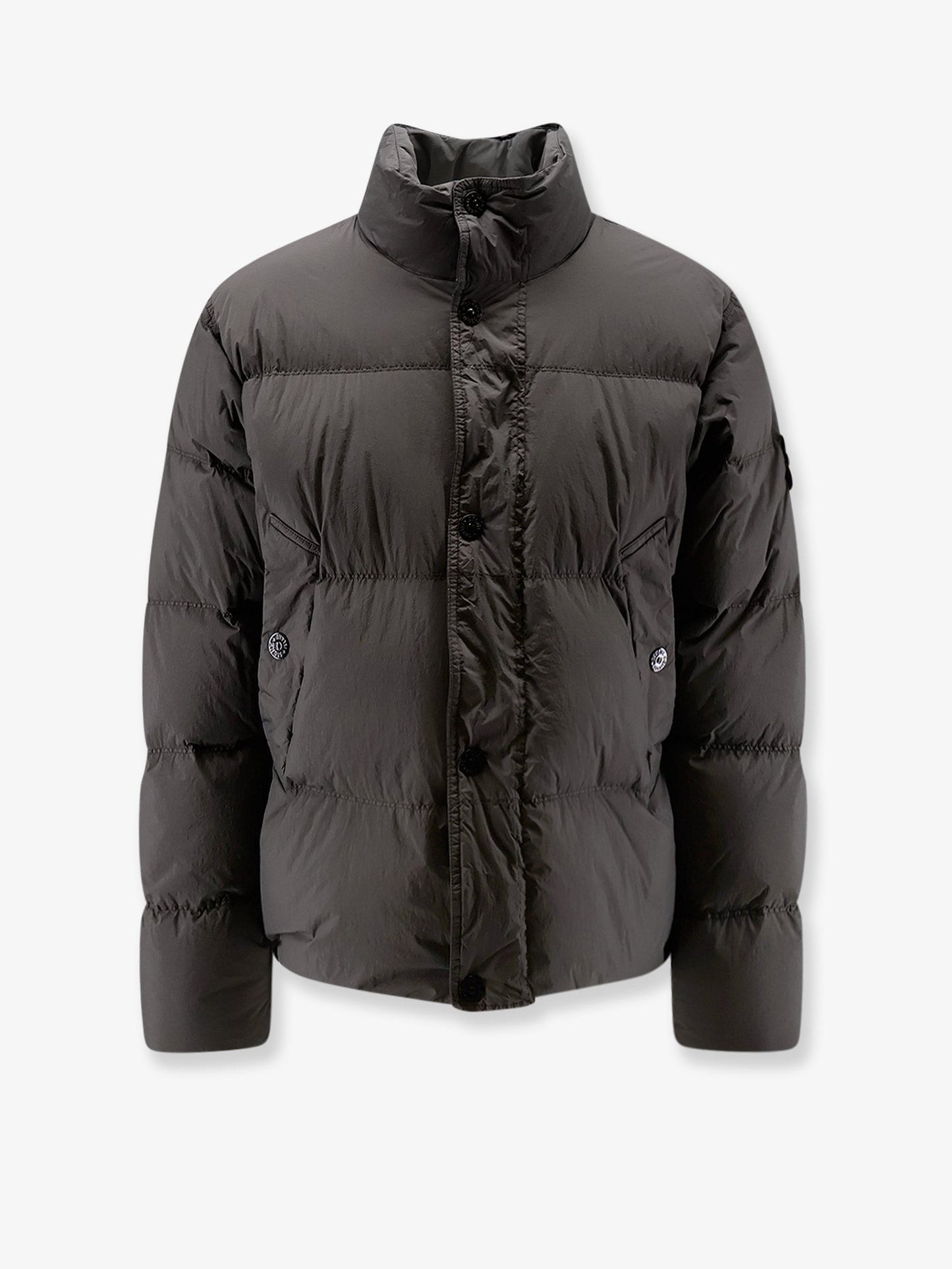 Stone Island Men Garrment Dyed Crinkle Reps Ny Down Jacket STONE ISLAND