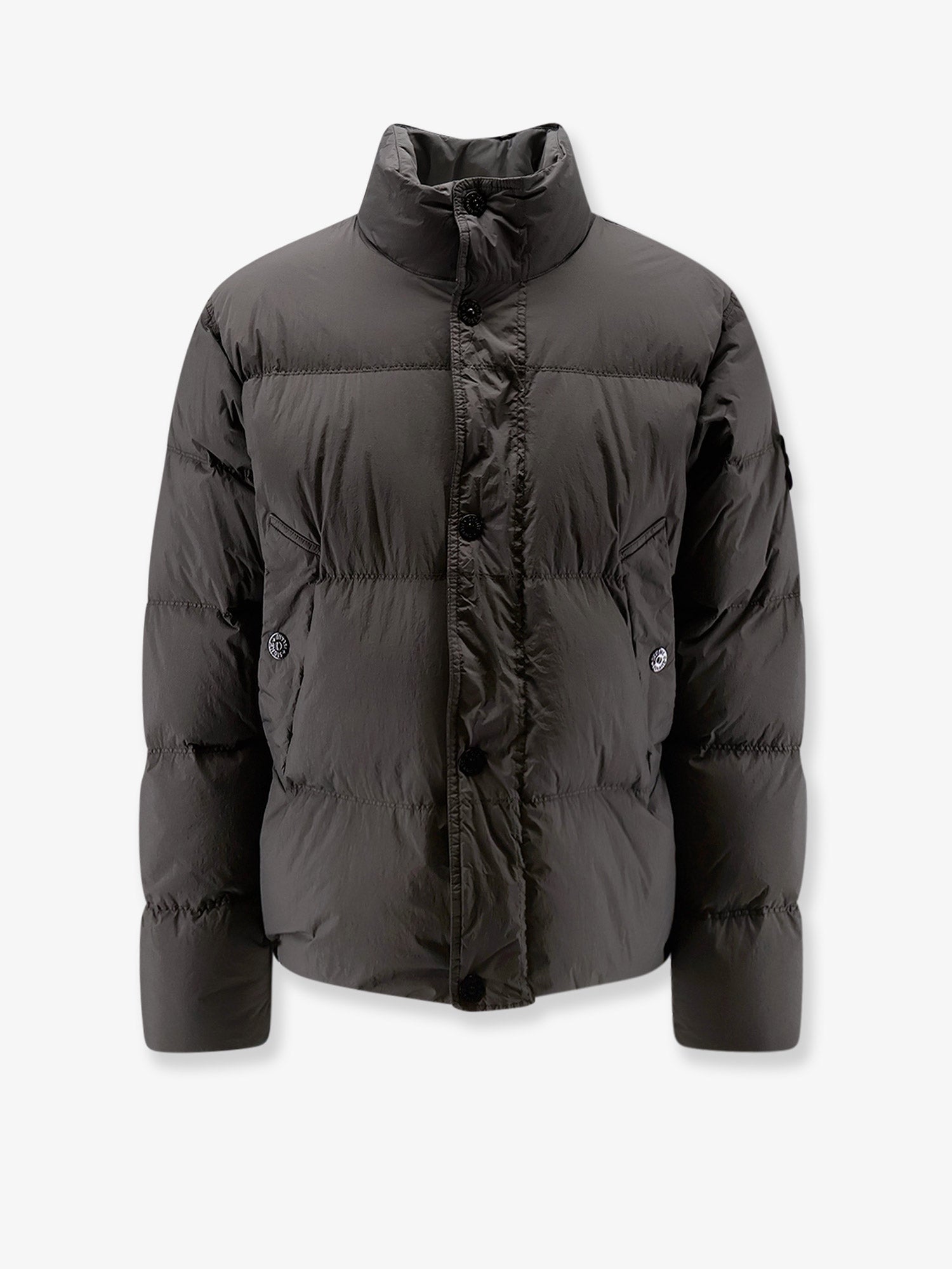 Stone Island Men Garrment Dyed Crinkle Reps Ny Down Jacket STONE ISLAND