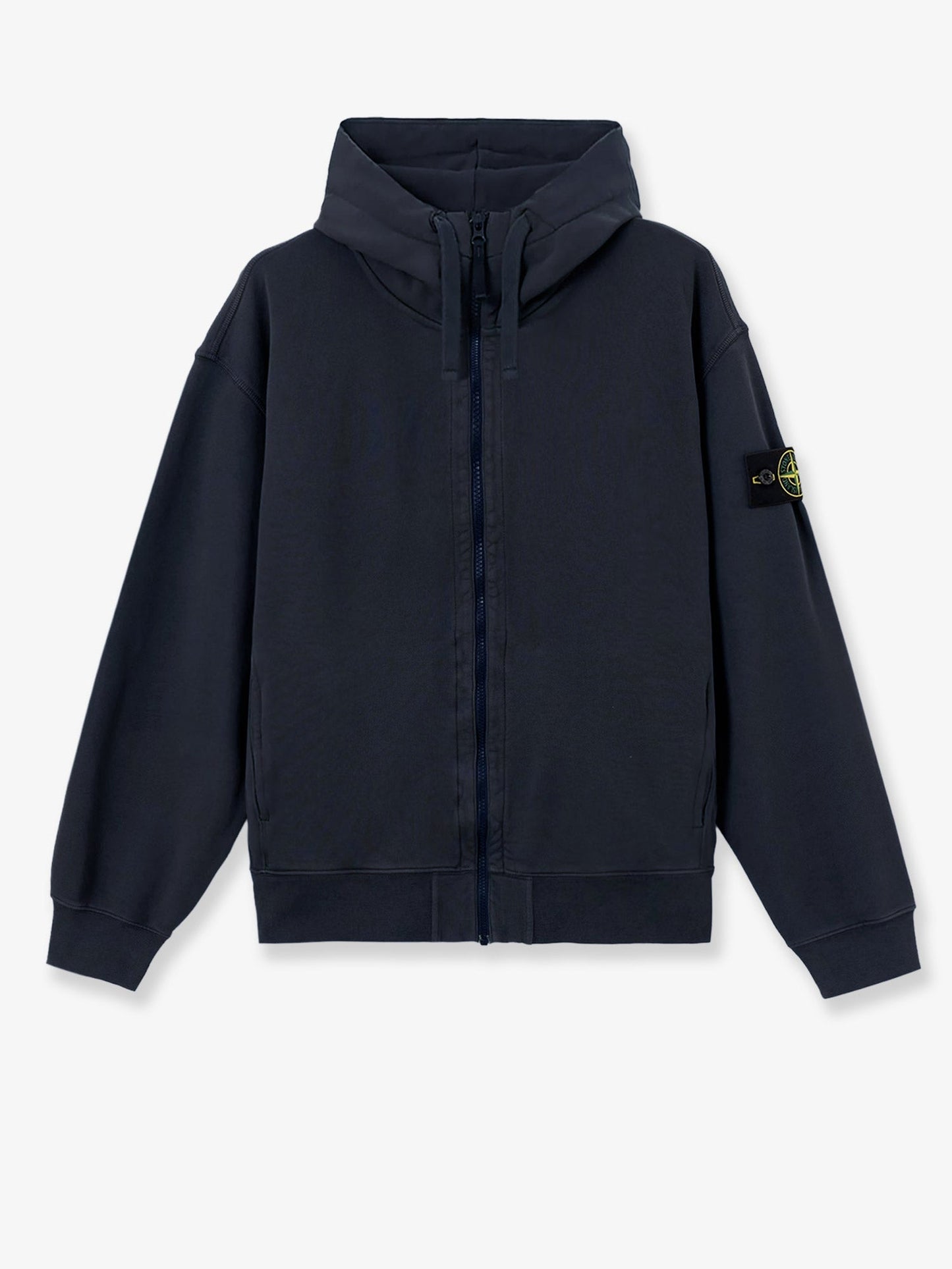 Stone Island Men Oversize Biologic Cotton Sweatshirt With Zip STONE ISLAND
