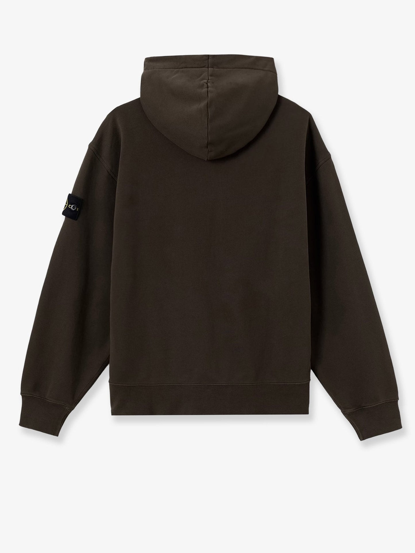 Stone Island Men Oversized Organic Cotton Hoodie STONE ISLAND