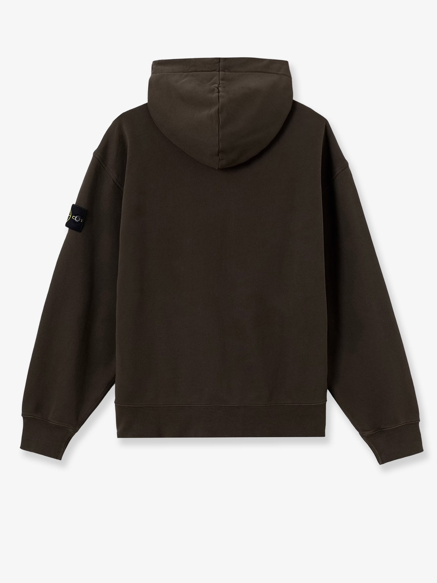 Stone Island Men Oversized Organic Cotton Hoodie STONE ISLAND