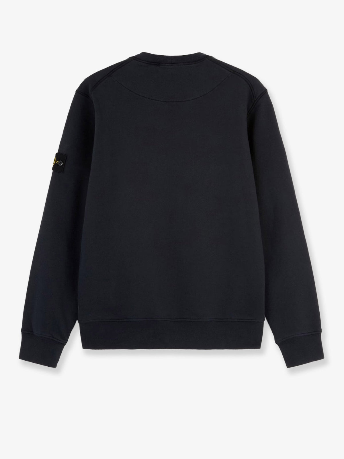 Stone Island Men Cotton Sweatshirt With Side Logo Patch STONE ISLAND