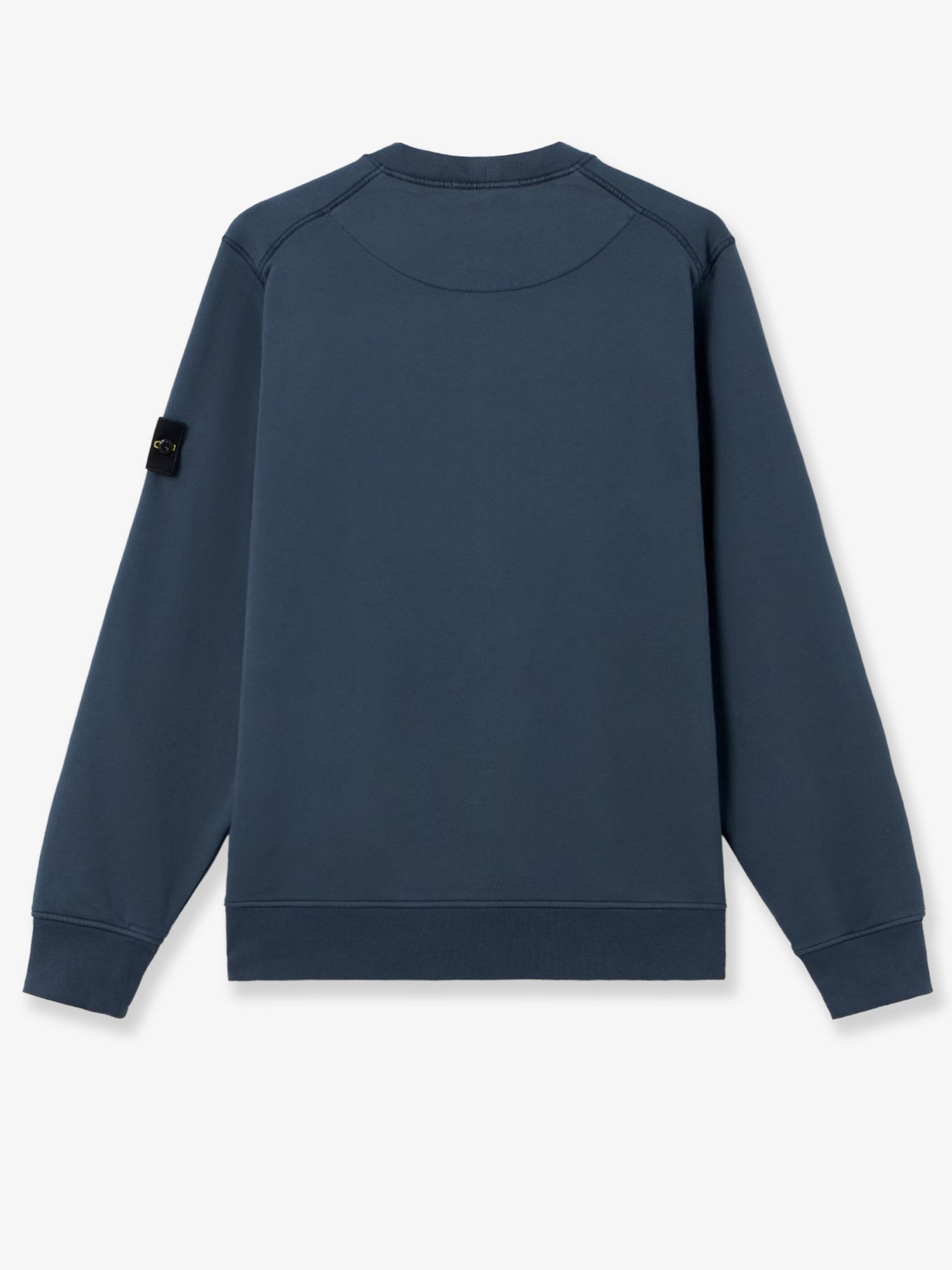 Stone Island Men Cotton Sweatshirt With Side Logo Patch STONE ISLAND