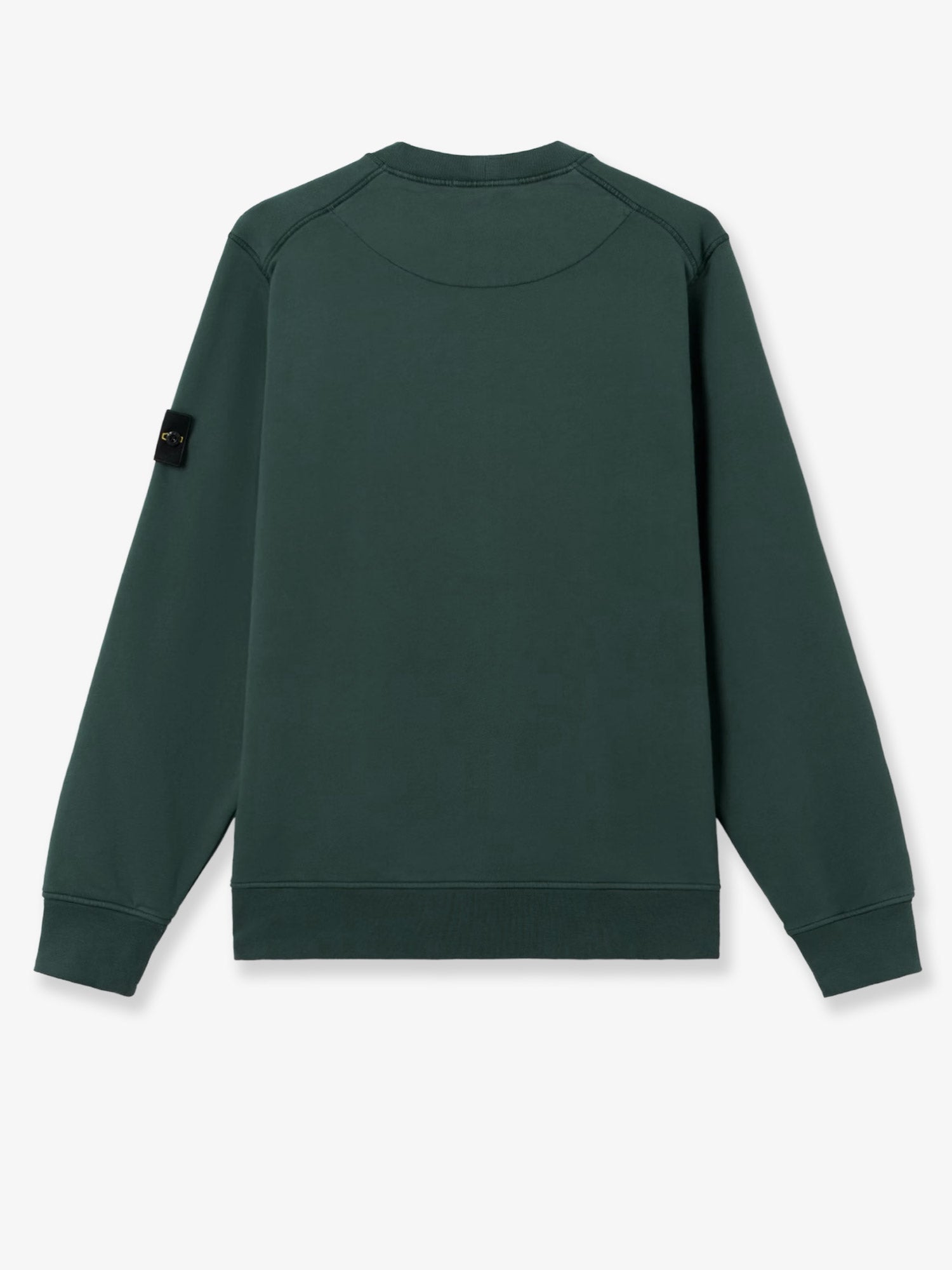 Stone Island Men Cotton Sweatshirt With Side Logo Patch STONE ISLAND