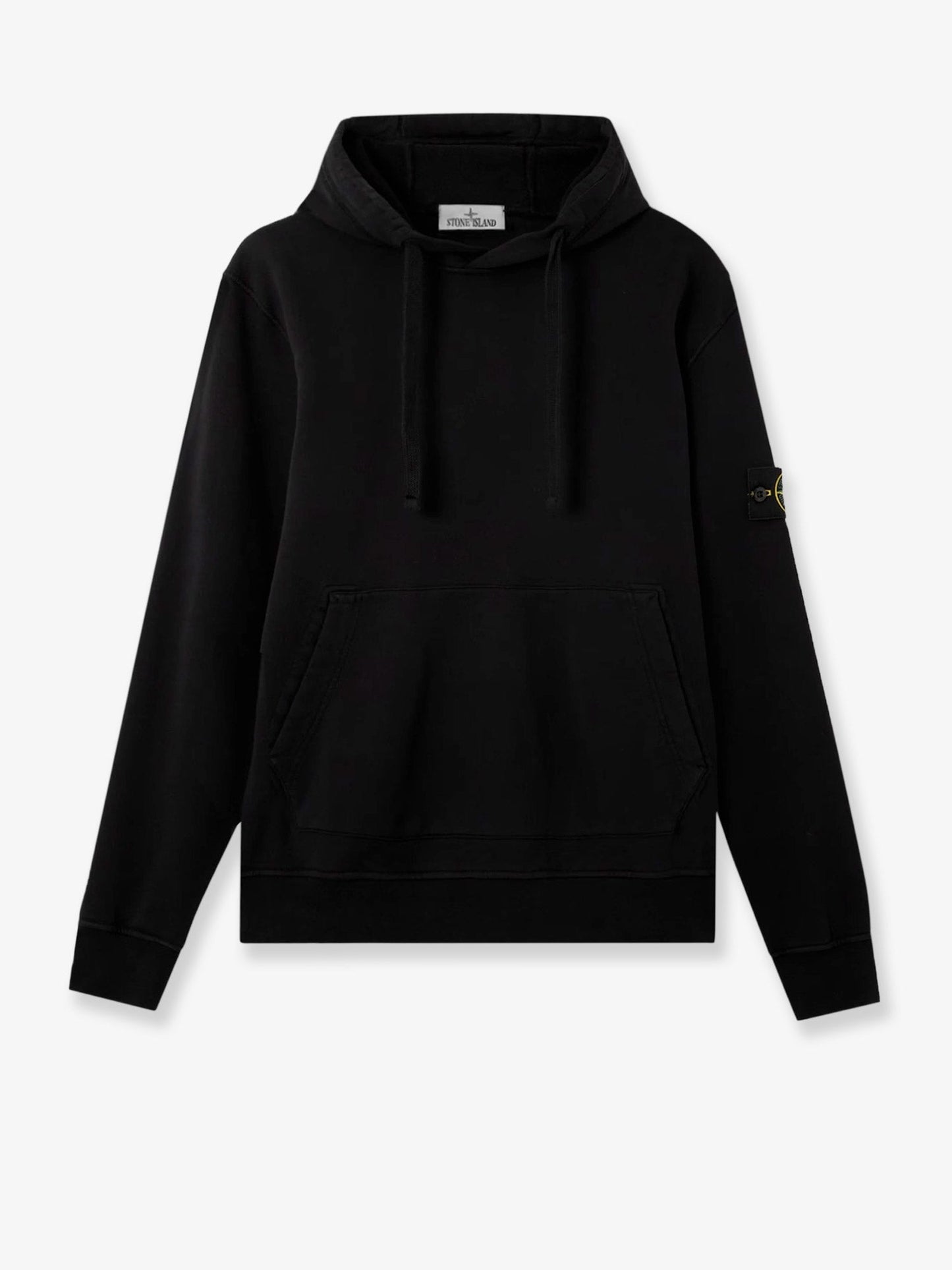 Stone Island Men Cotton Sweatshirt With Side Logo Patch STONE ISLAND