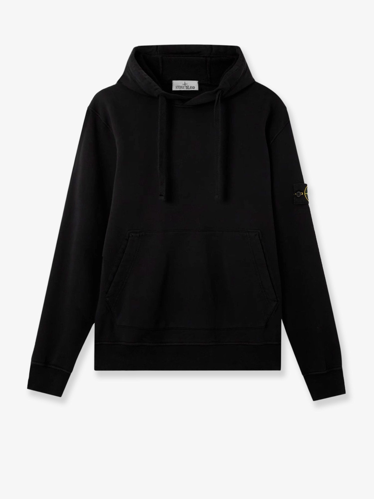 Stone Island Men Cotton Sweatshirt With Side Logo Patch STONE ISLAND