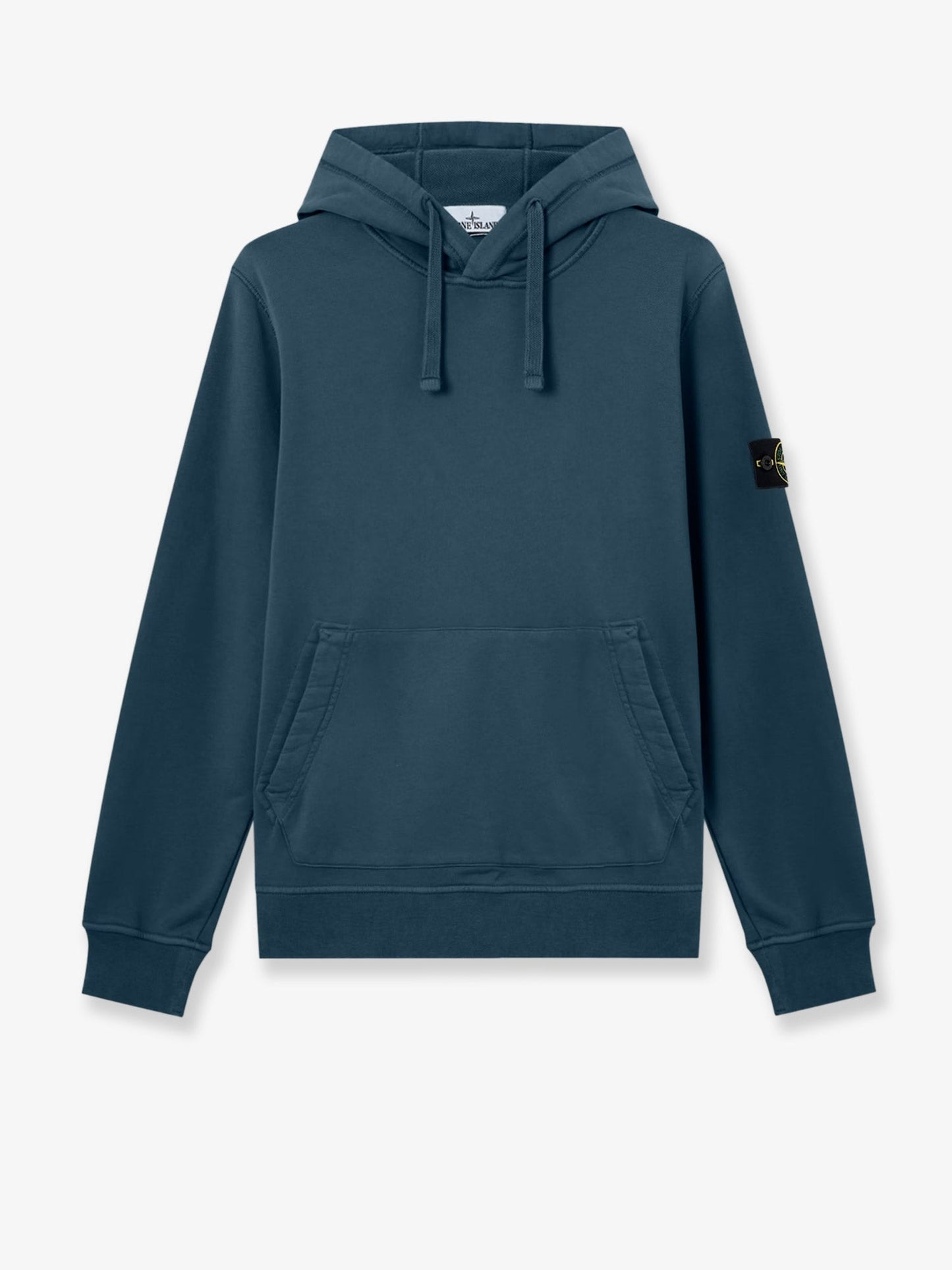 Stone Island Men Cotton Sweatshirt With Side Logo Patch STONE ISLAND
