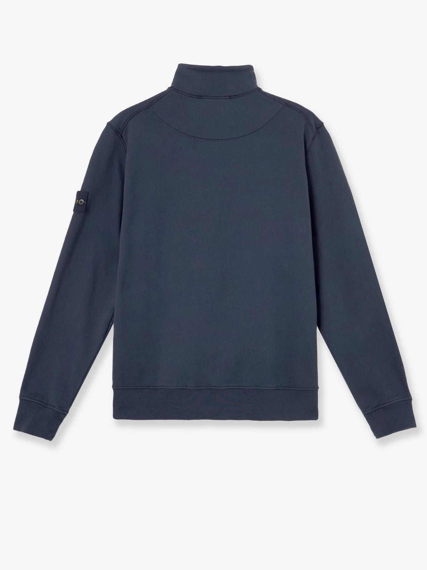Stone Island Men Cotton Sweatshirt With Side Logo Patch STONE ISLAND