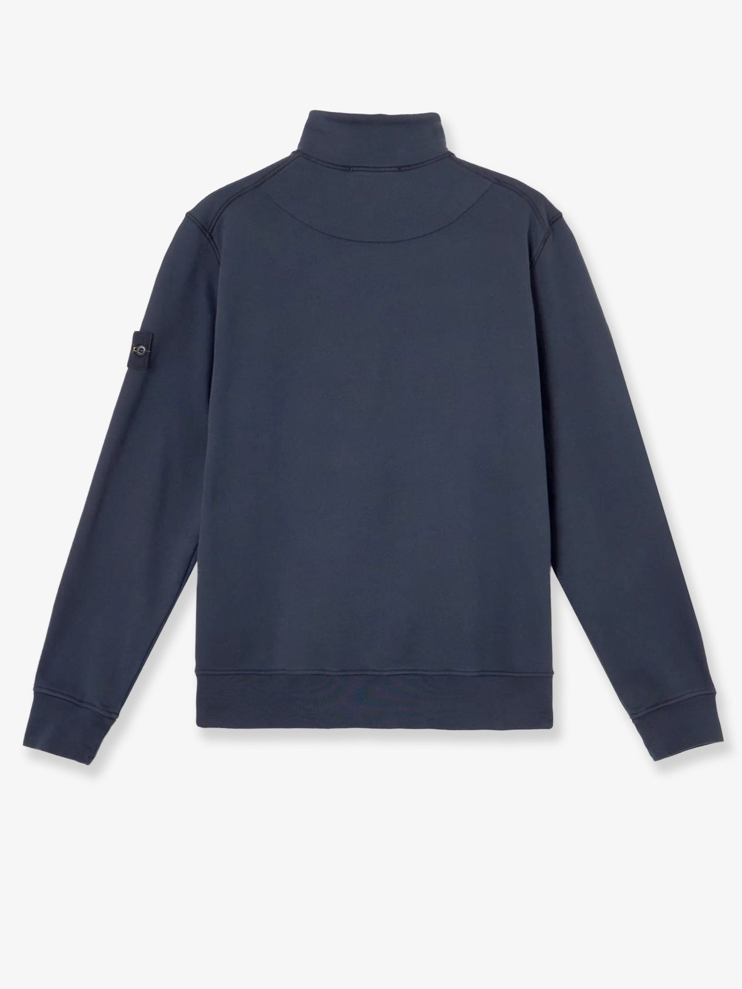 Stone Island Men Cotton Sweatshirt With Side Logo Patch STONE ISLAND