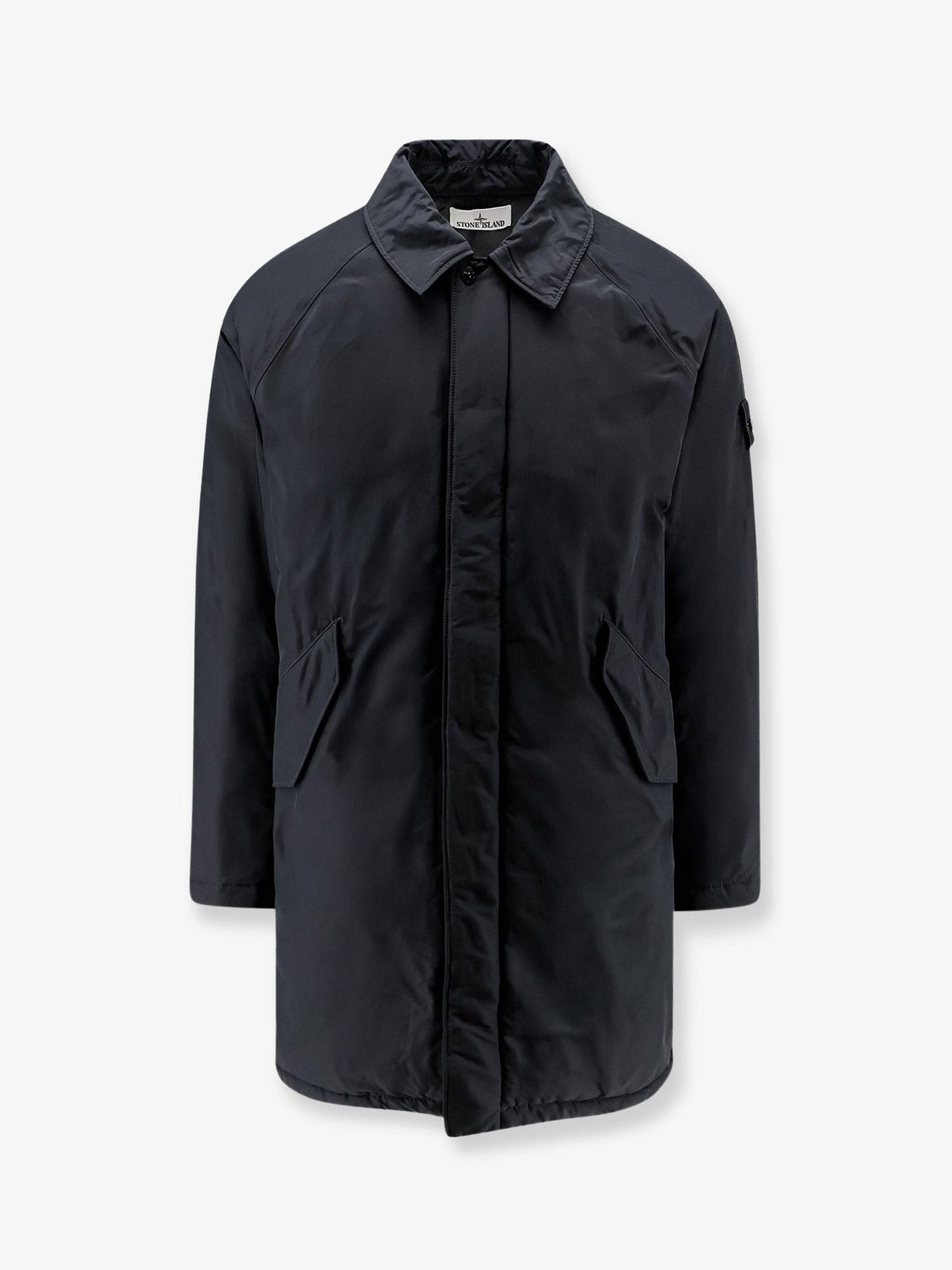 Stone Island Men Micro Reps Padded Long Jacket STONE ISLAND