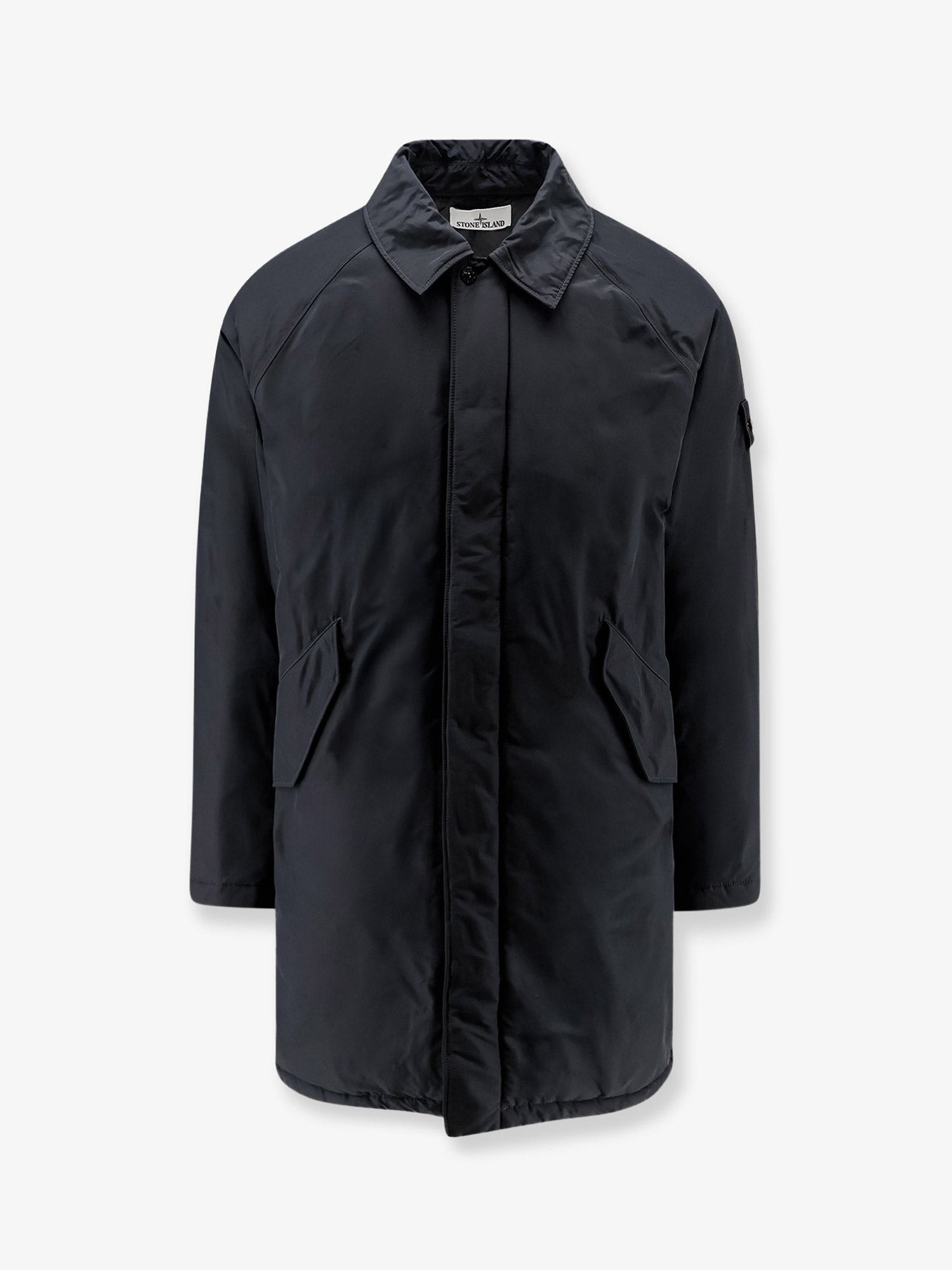 Stone Island Men Micro Reps Padded Long Jacket STONE ISLAND