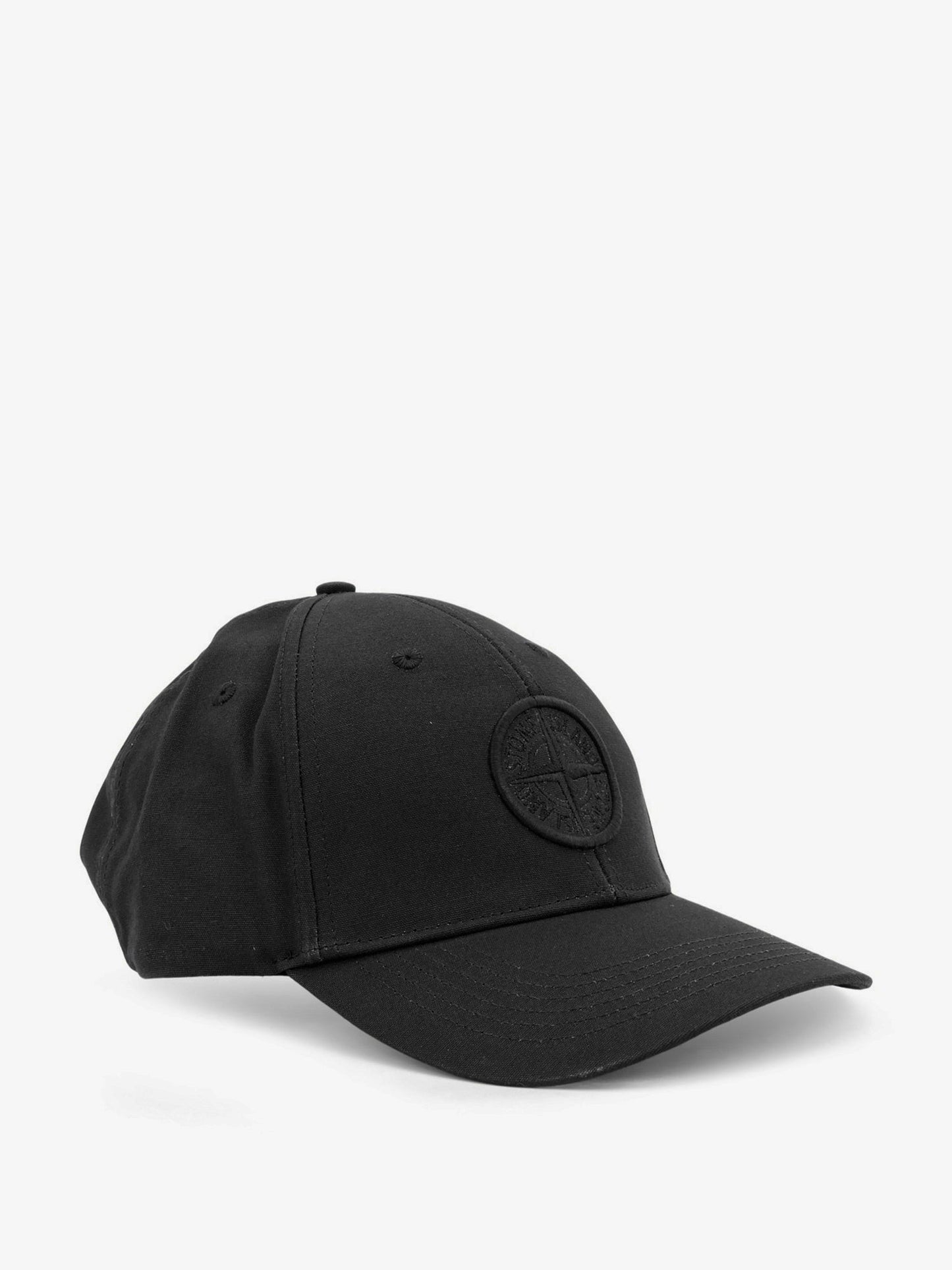 Stone Island Men Cotton Hat With Logo On The Front STONE ISLAND