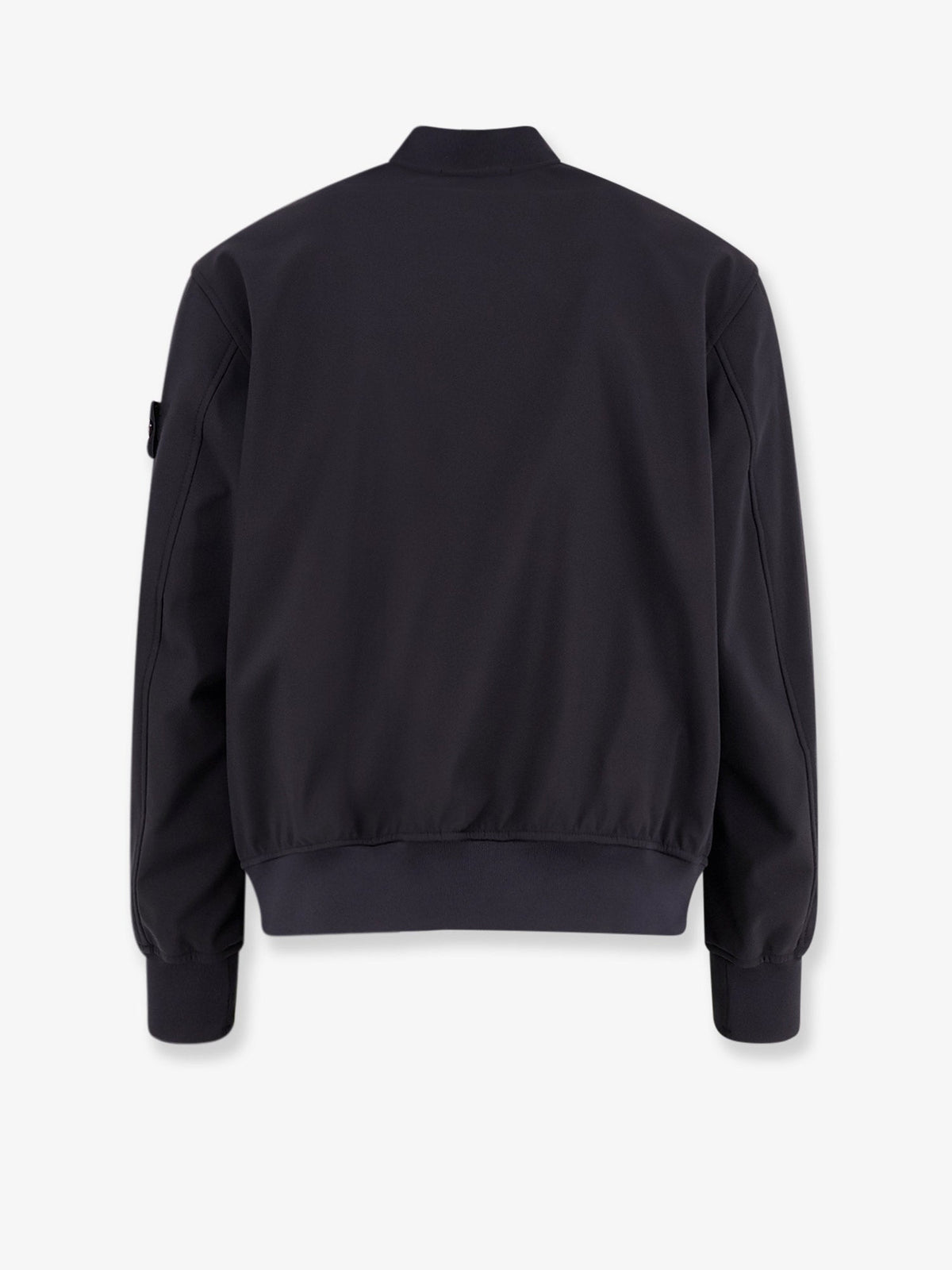 Stone Island Men Technical Fabric Jacket With Iconic Side Logo Patch STONE ISLAND