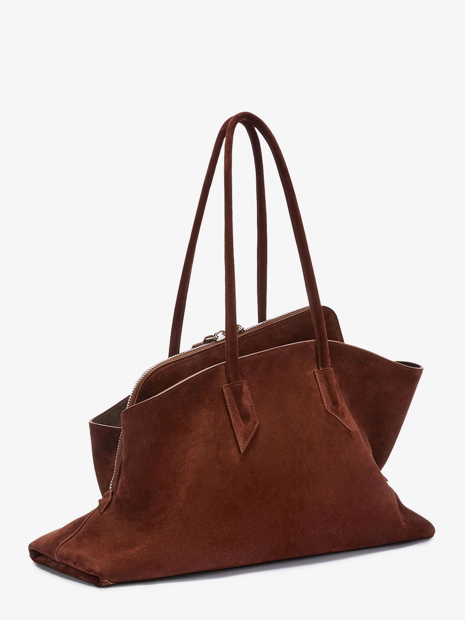 The Attico Women Borsa A Spalla La Passeggiata In Suede THE ATTICO