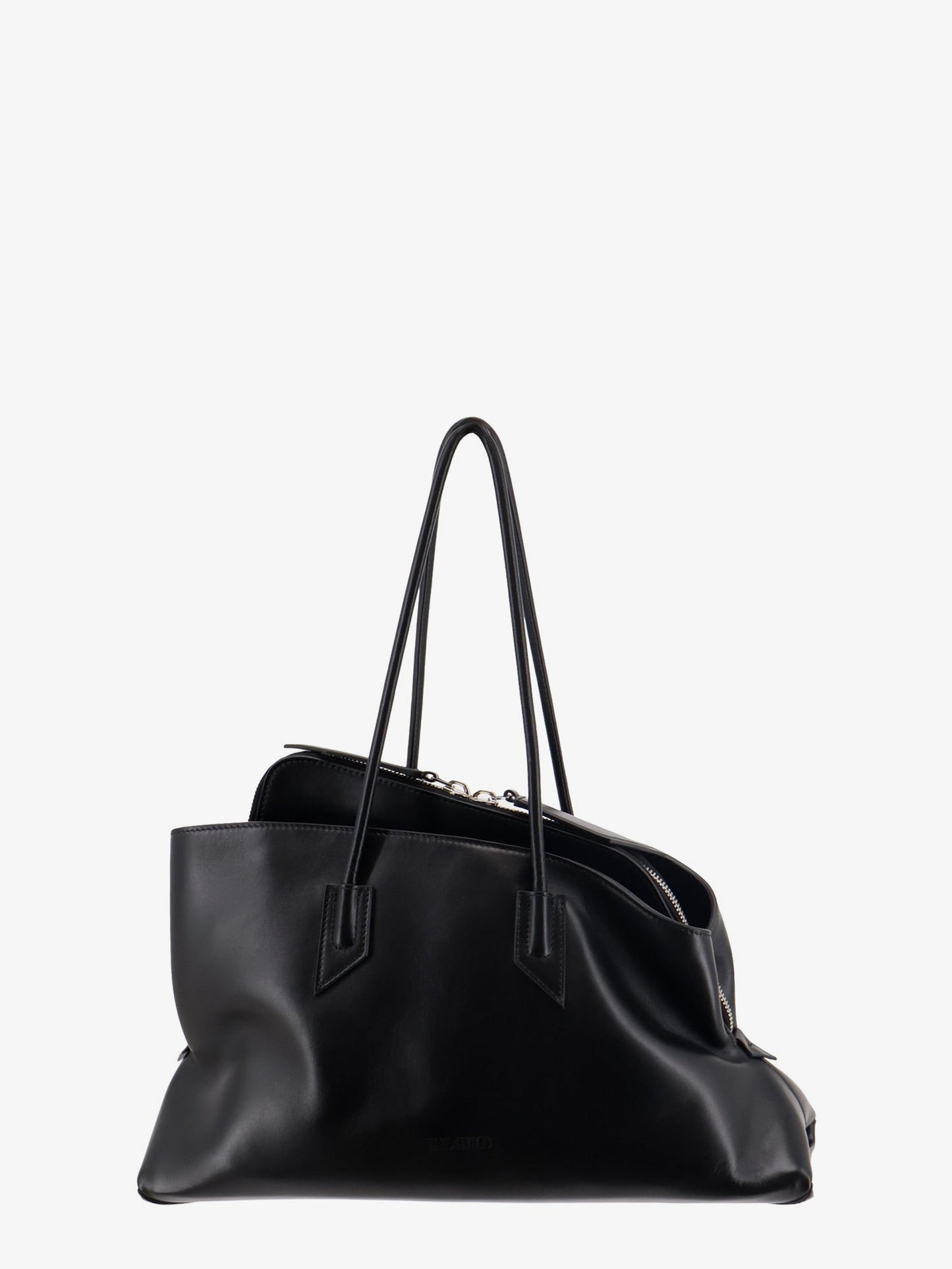 The Attico Women La Passeggiata Medium Leather Shoulder Bag THE ATTICO