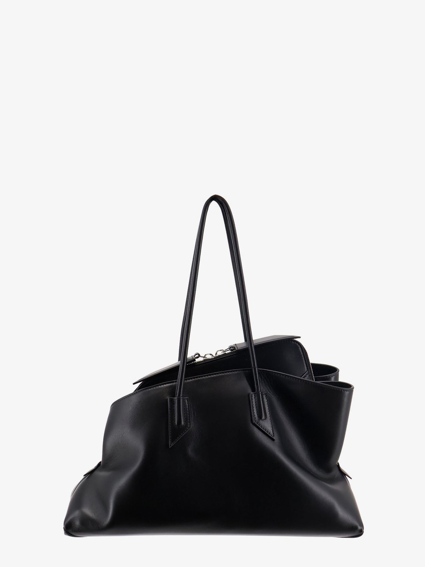 The Attico Women La Passeggiata Medium Leather Shoulder Bag THE ATTICO