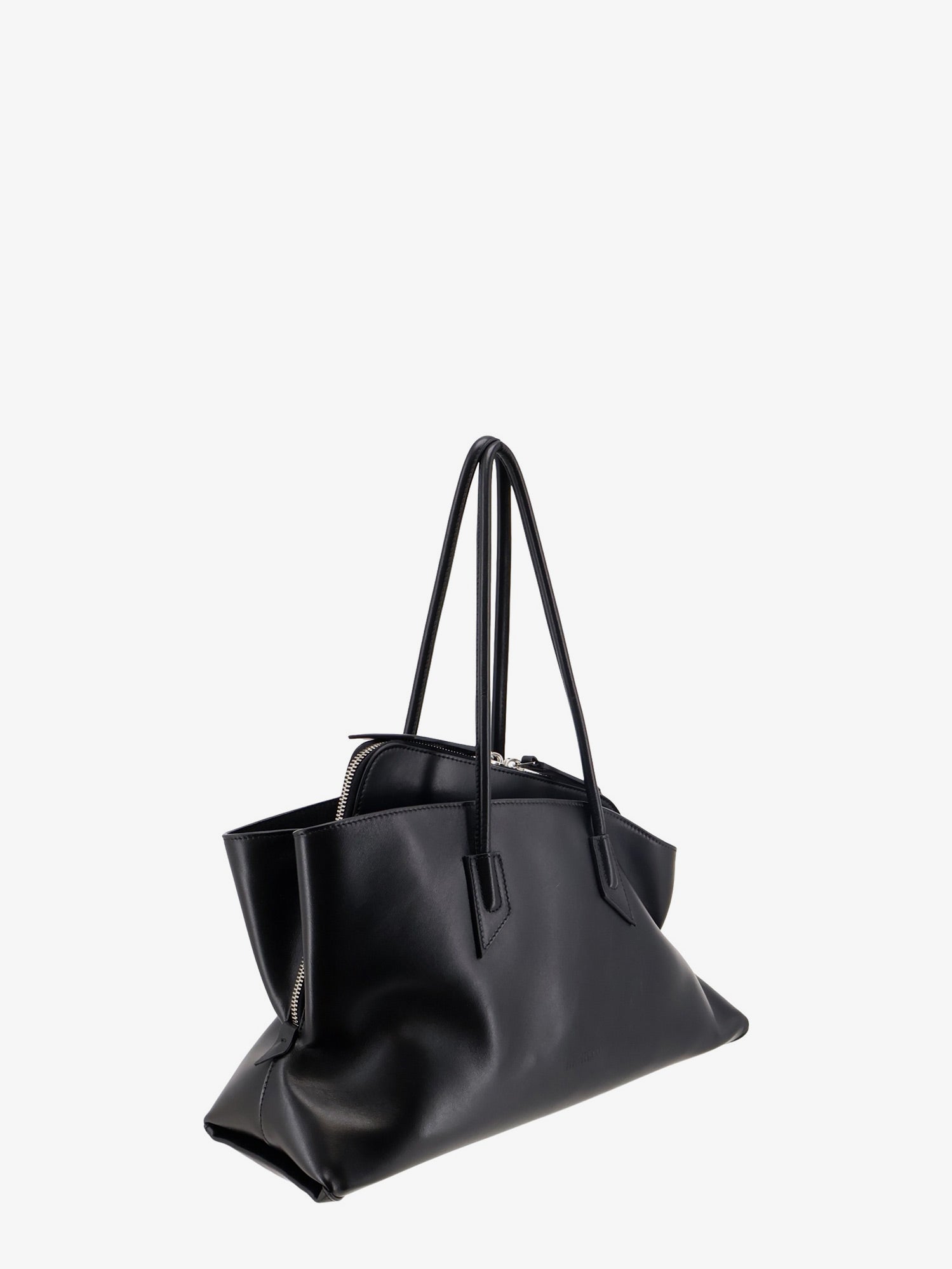 The Attico Women La Passeggiata Medium Leather Shoulder Bag THE ATTICO