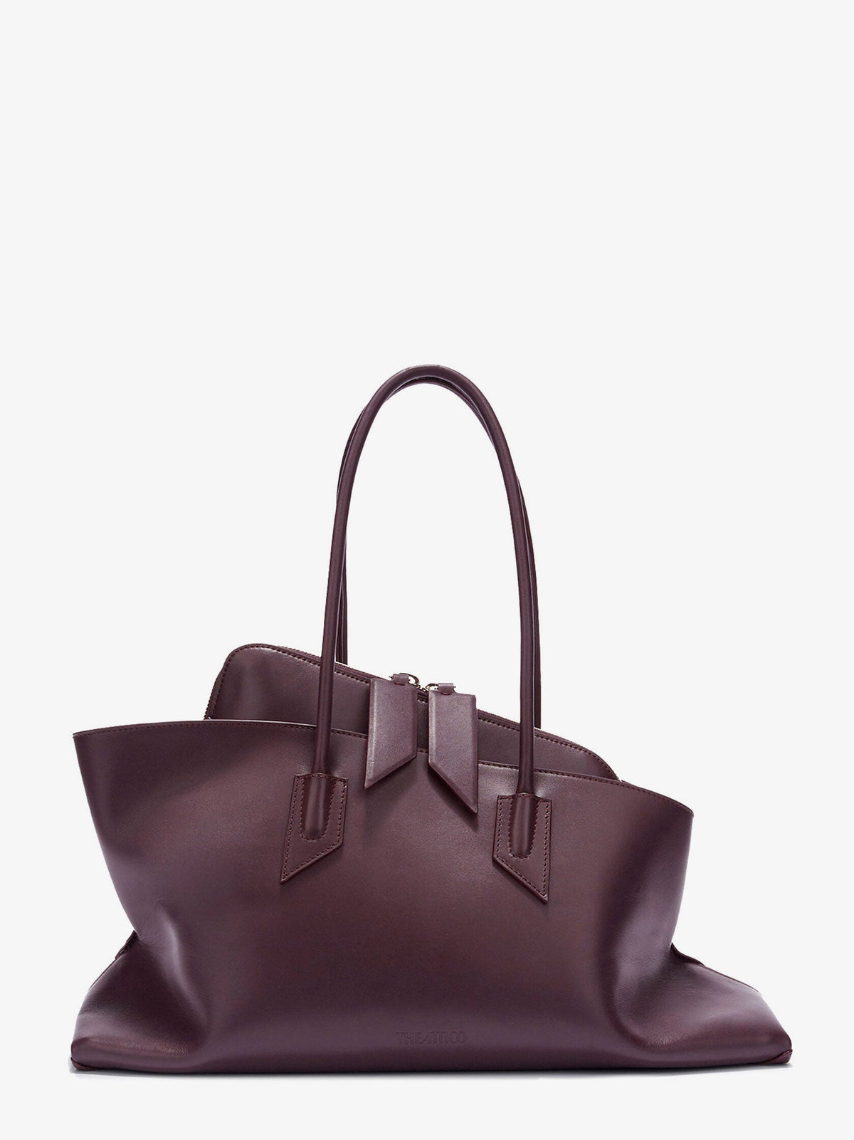 The Attico Women La Passeggiata Medium Leather Shoulder Bag THE ATTICO