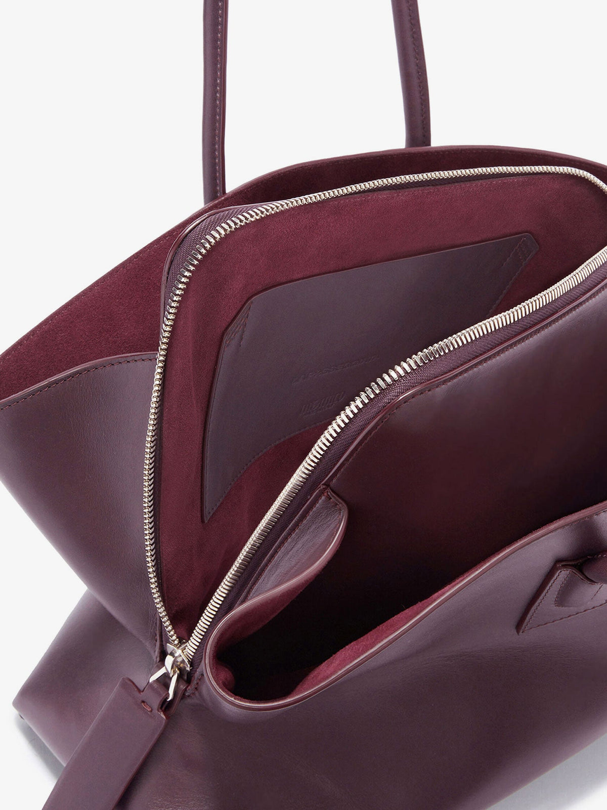 The Attico Women La Passeggiata Medium Leather Shoulder Bag THE ATTICO