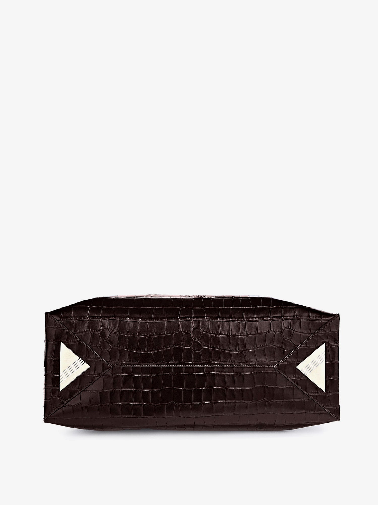 The Attico Women La Passeggiata Medium Croc-Effect Leather Shoulder Bag THE ATTICO