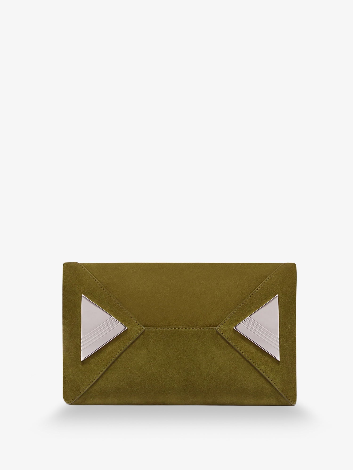 The Attico Women La Passeggiata Mini Suede Handbag THE ATTICO