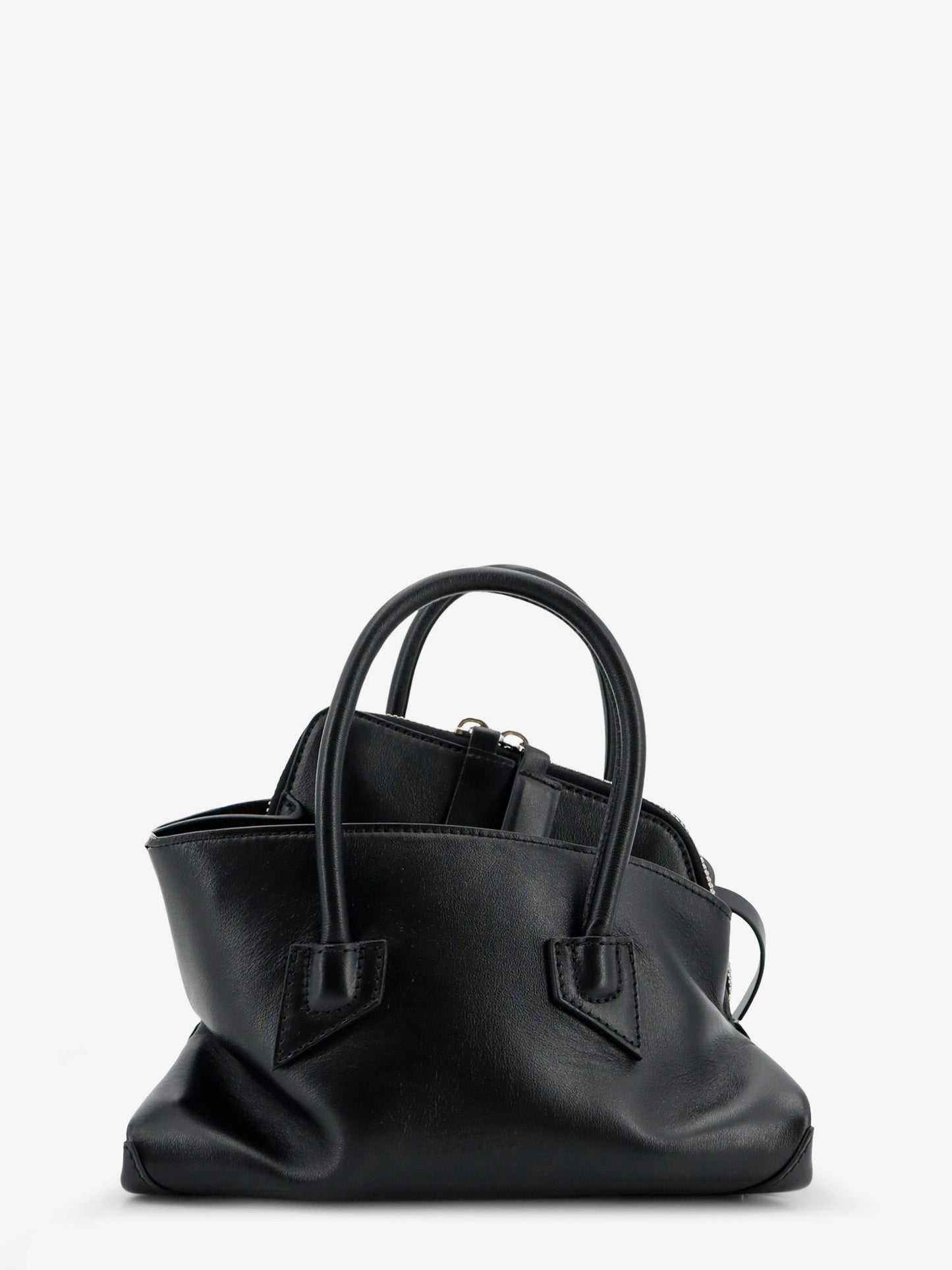 The Attico Women La Passeggiata Mini Leather Handbag THE ATTICO