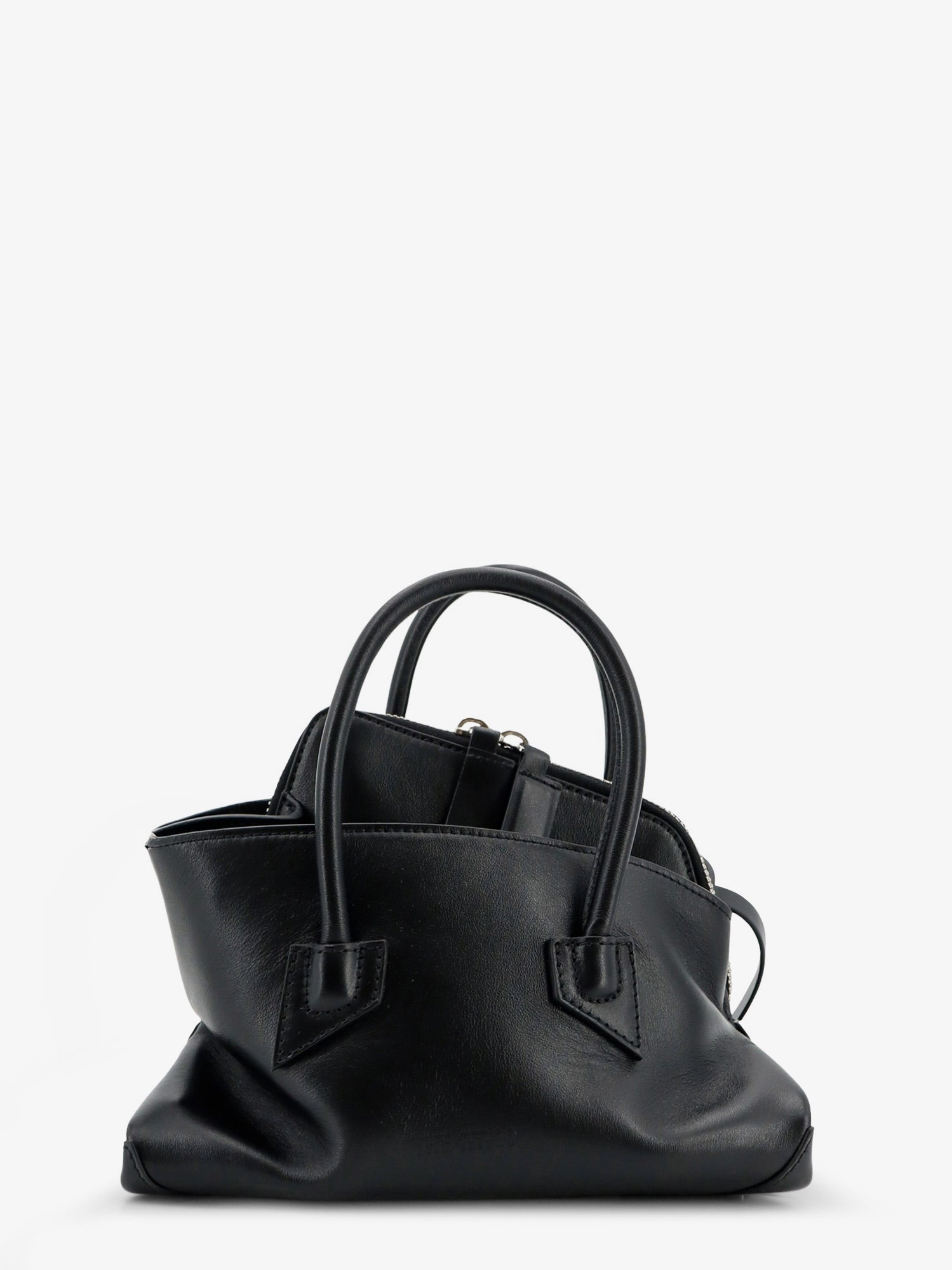 The Attico Women La Passeggiata Mini Leather Handbag THE ATTICO