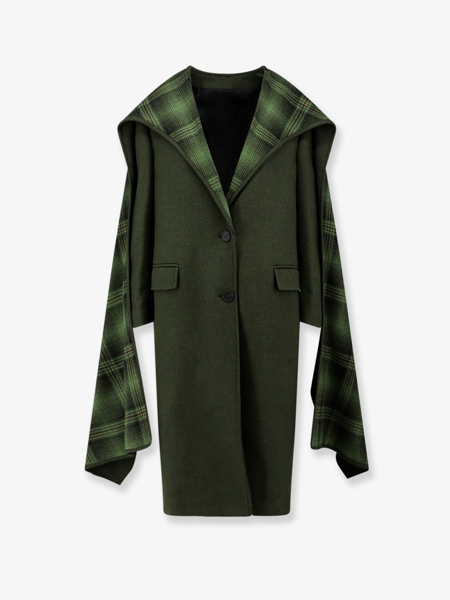 The Attico Women Wool Blend Coat THE ATTICO
