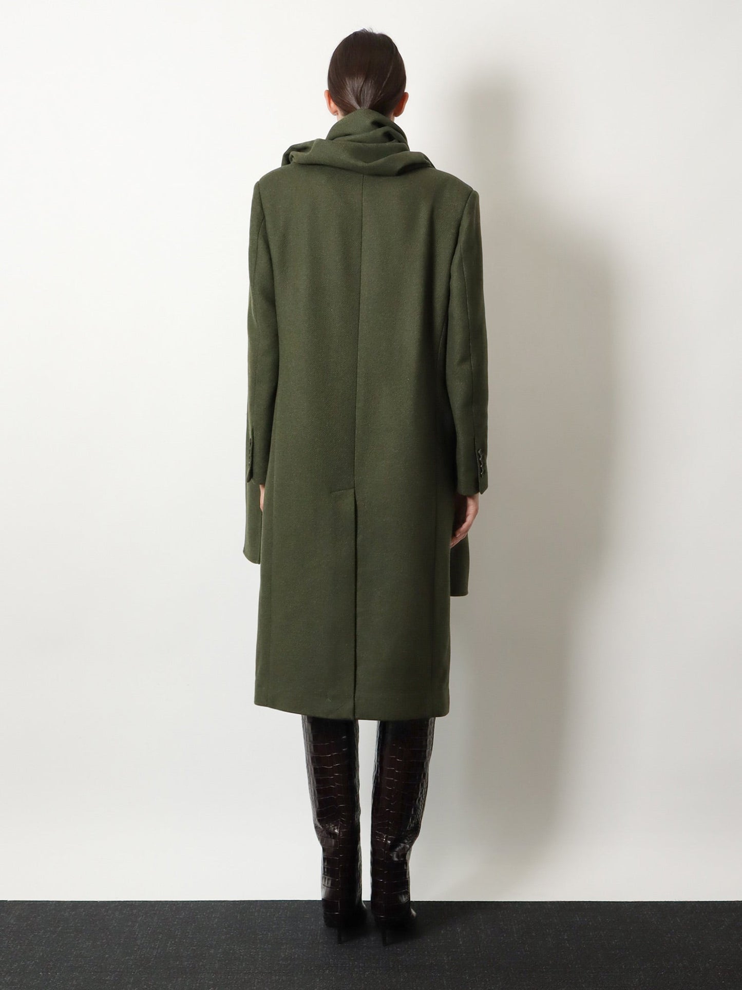 The Attico Women Wool Blend Coat THE ATTICO