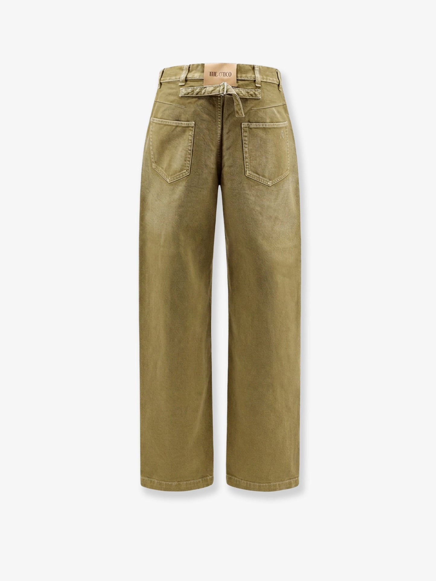 The Attico Women Faded Effect Denim THE ATTICO