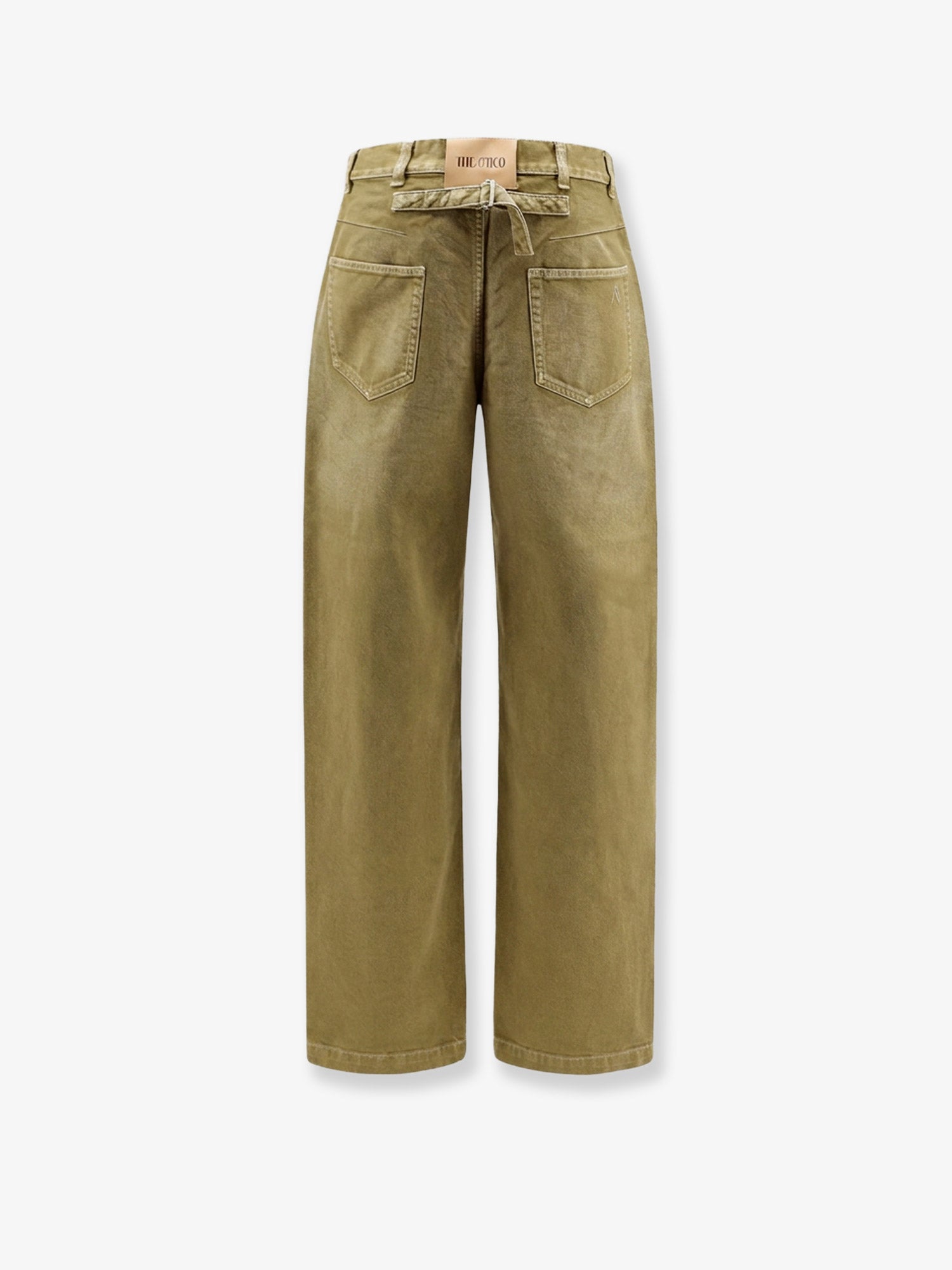 The Attico Women Faded Effect Denim THE ATTICO