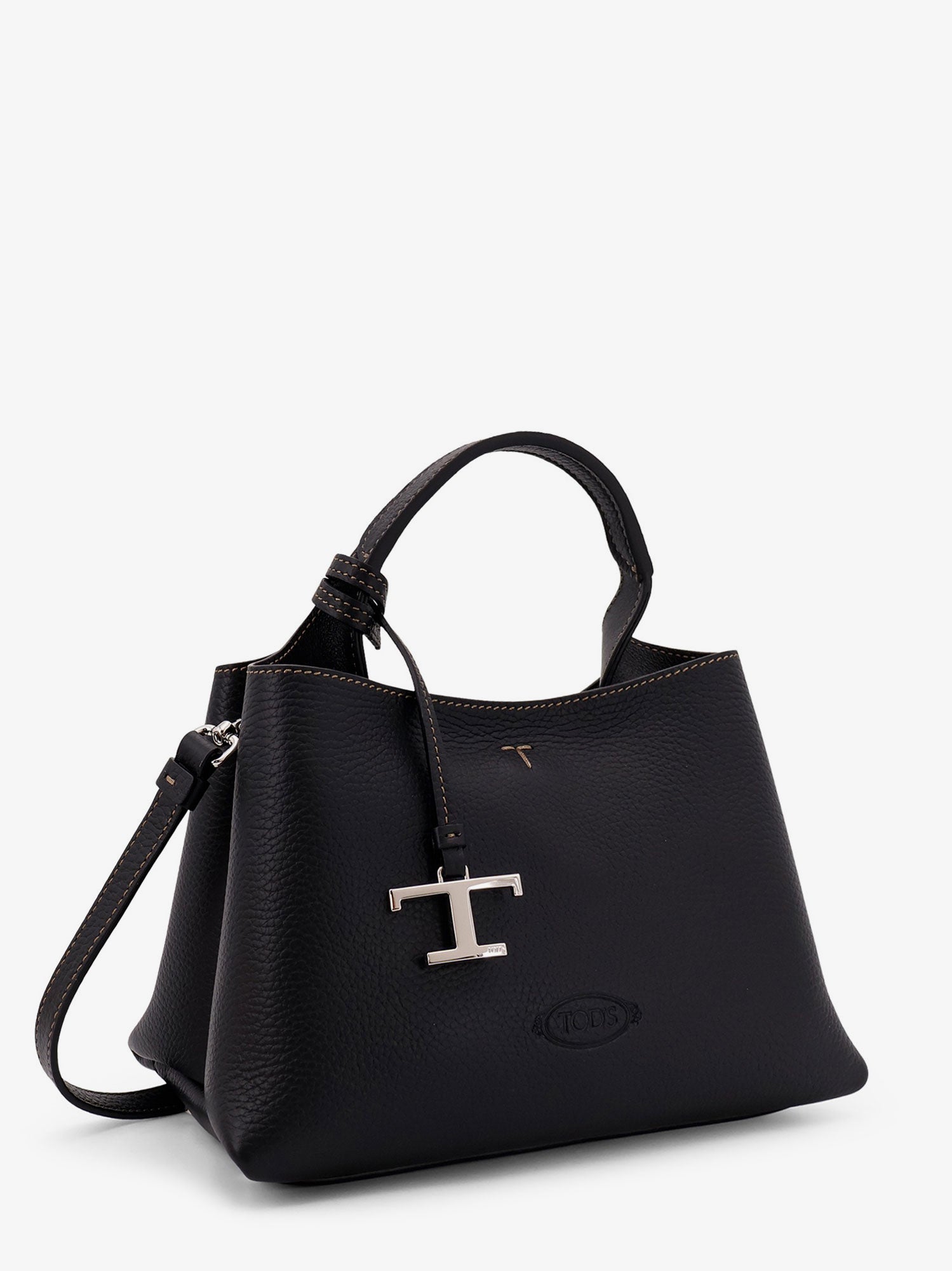 Tod's Women Micro Leather Crossbody Bag With Iconic Stitching On The Front TOD'S