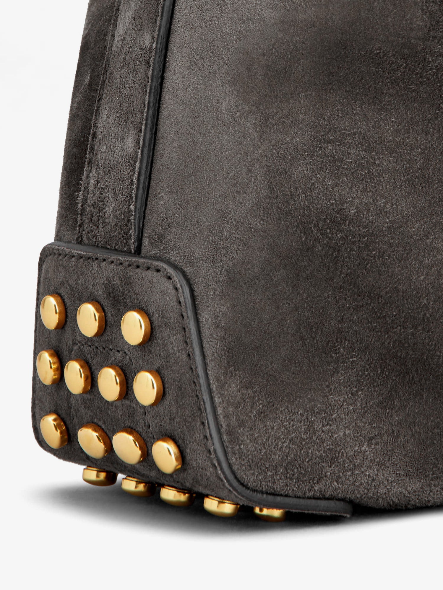 Tod's Women Mini Bag Metal Dots Suede Shoulder Bag TOD'S