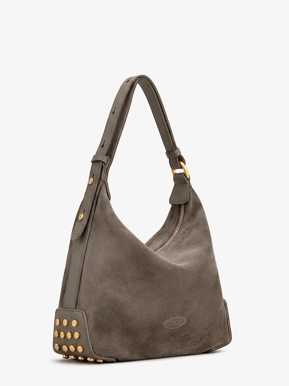 Tod's Women Mini Bag Metal Dots Suede Crossbody Bag TOD'S