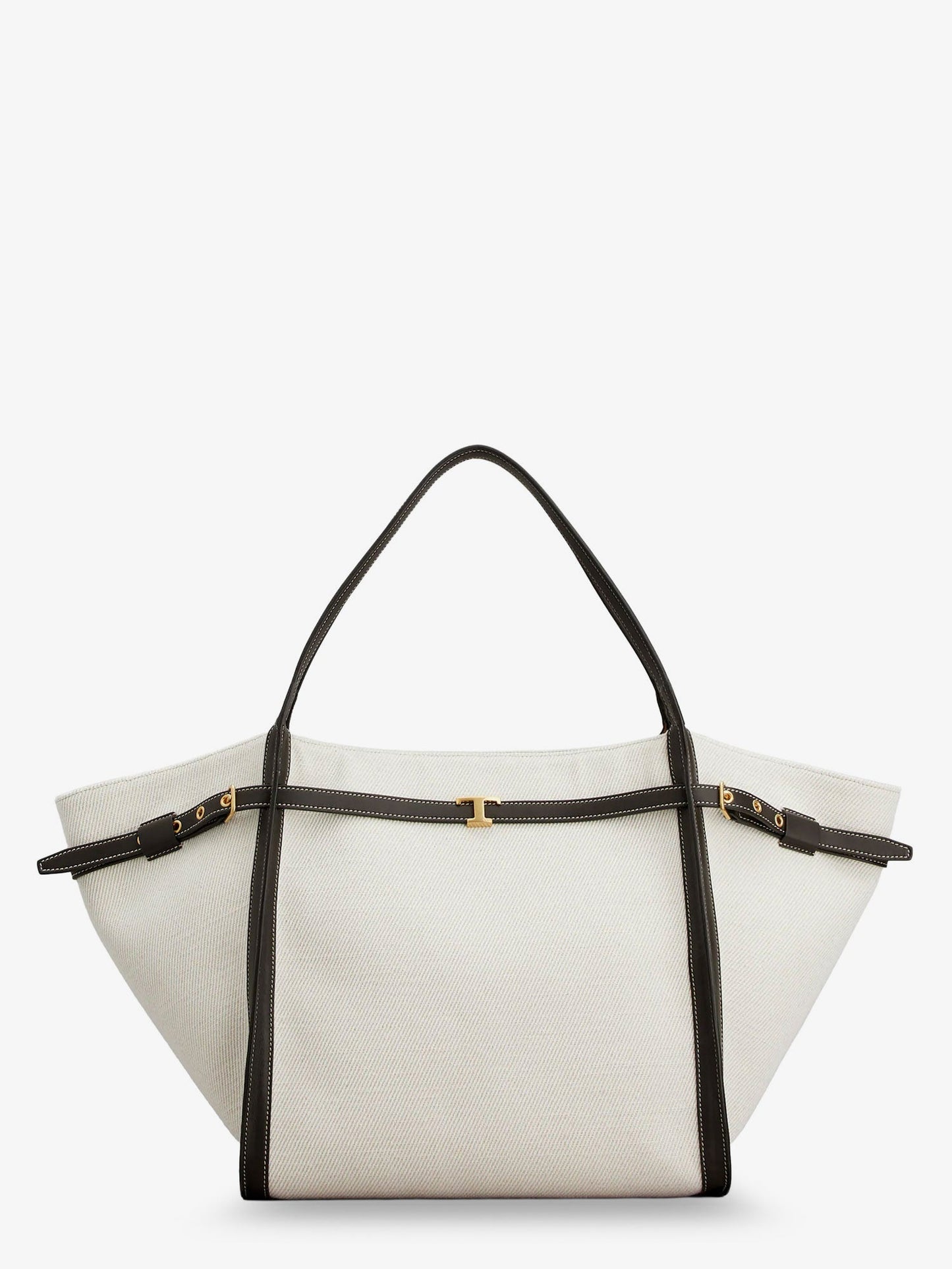 Tod's Women Tim Canvas And Leather Medium Shopping Bag TOD'S