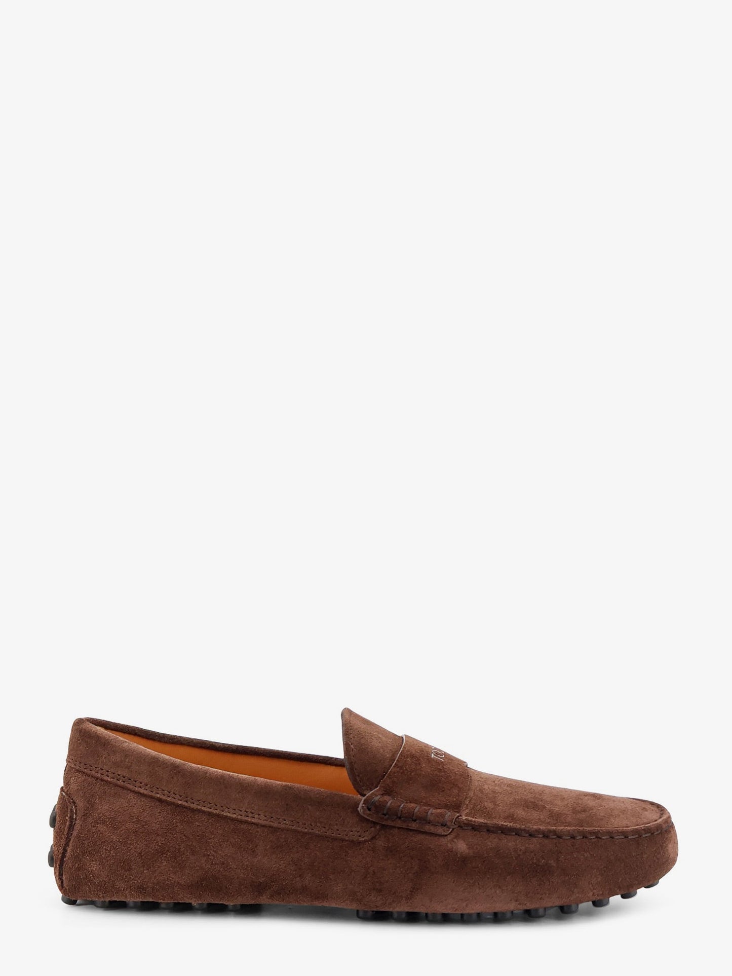 Tod's Men Suede Loafers With Gommini Detail On The Back TOD'S