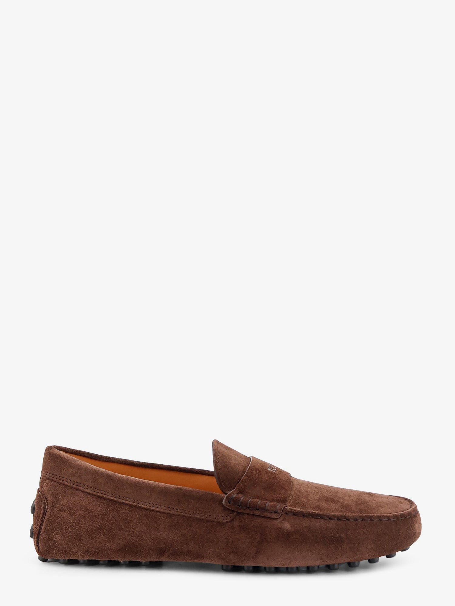 Tod's Men Suede Loafers With Gommini Detail On The Back TOD'S