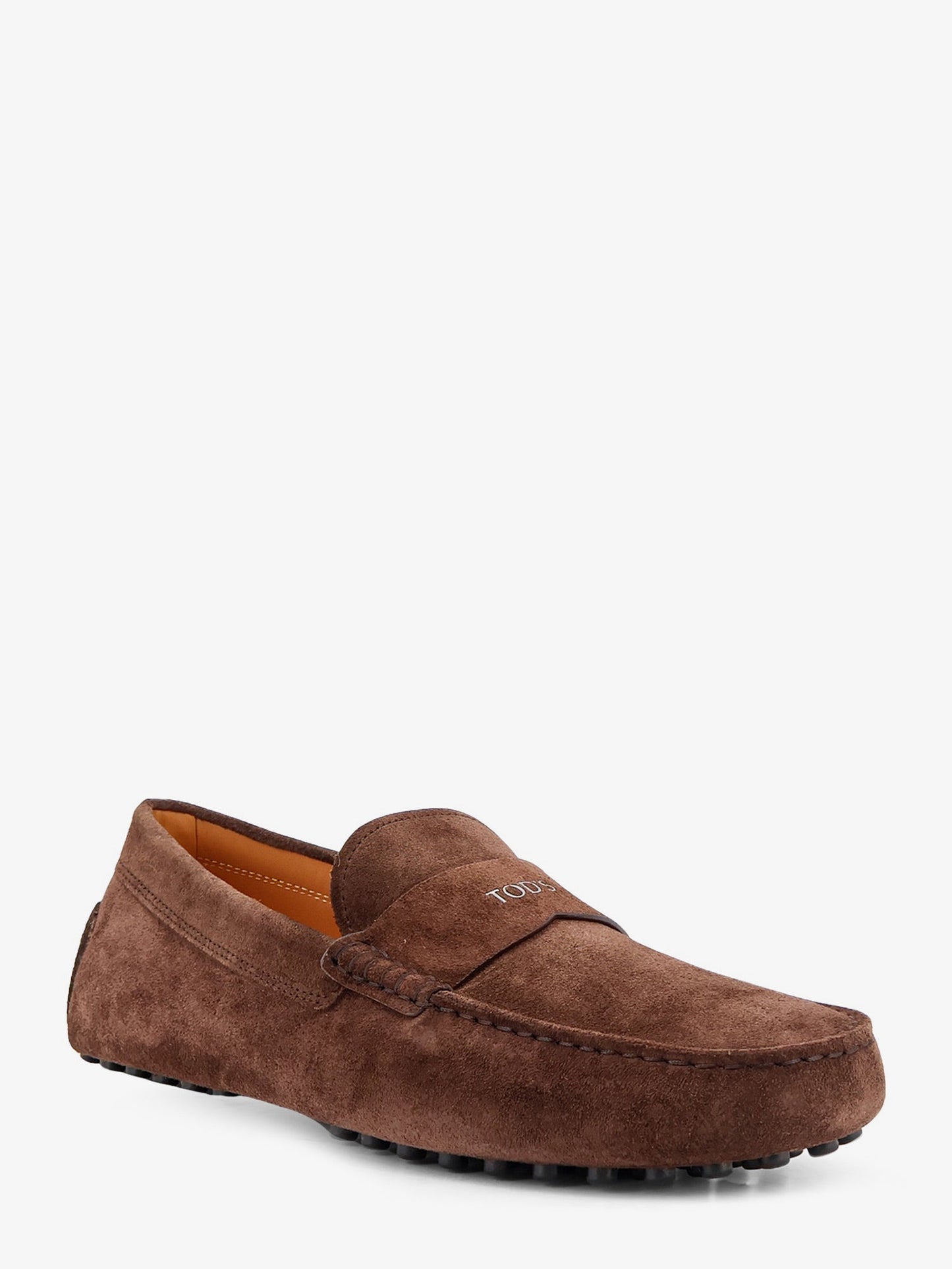 Tod's Men Suede Loafers With Gommini Detail On The Back TOD'S