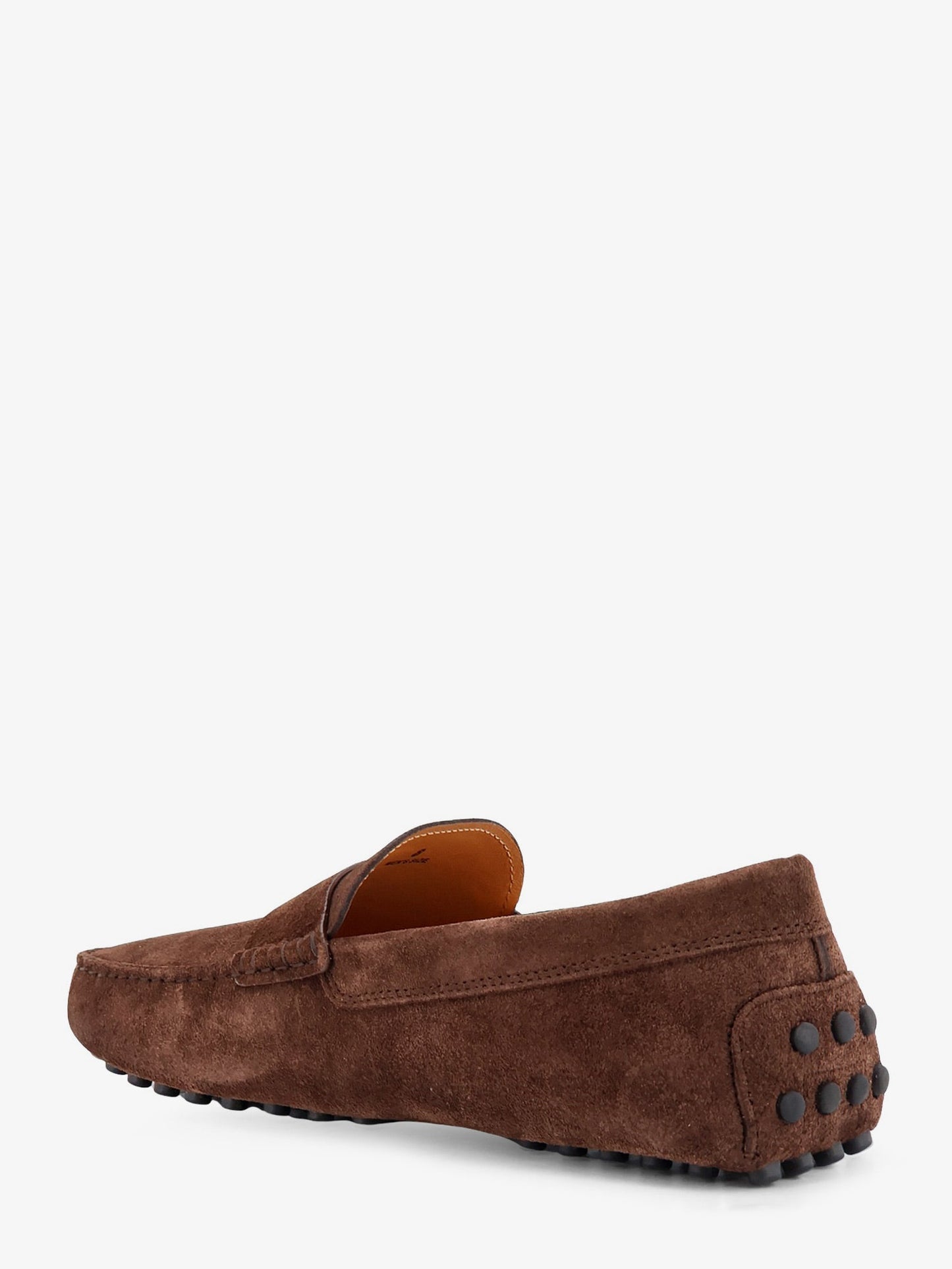 Tod's Men Suede Loafers With Gommini Detail On The Back TOD'S