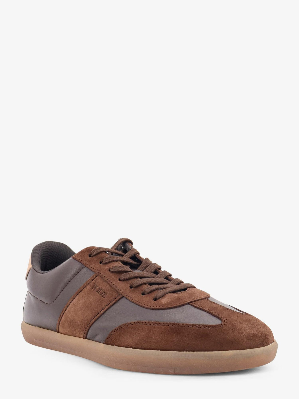 Tod's Men Allacciata Cassetta Leather And Suede Sneakers TOD'S