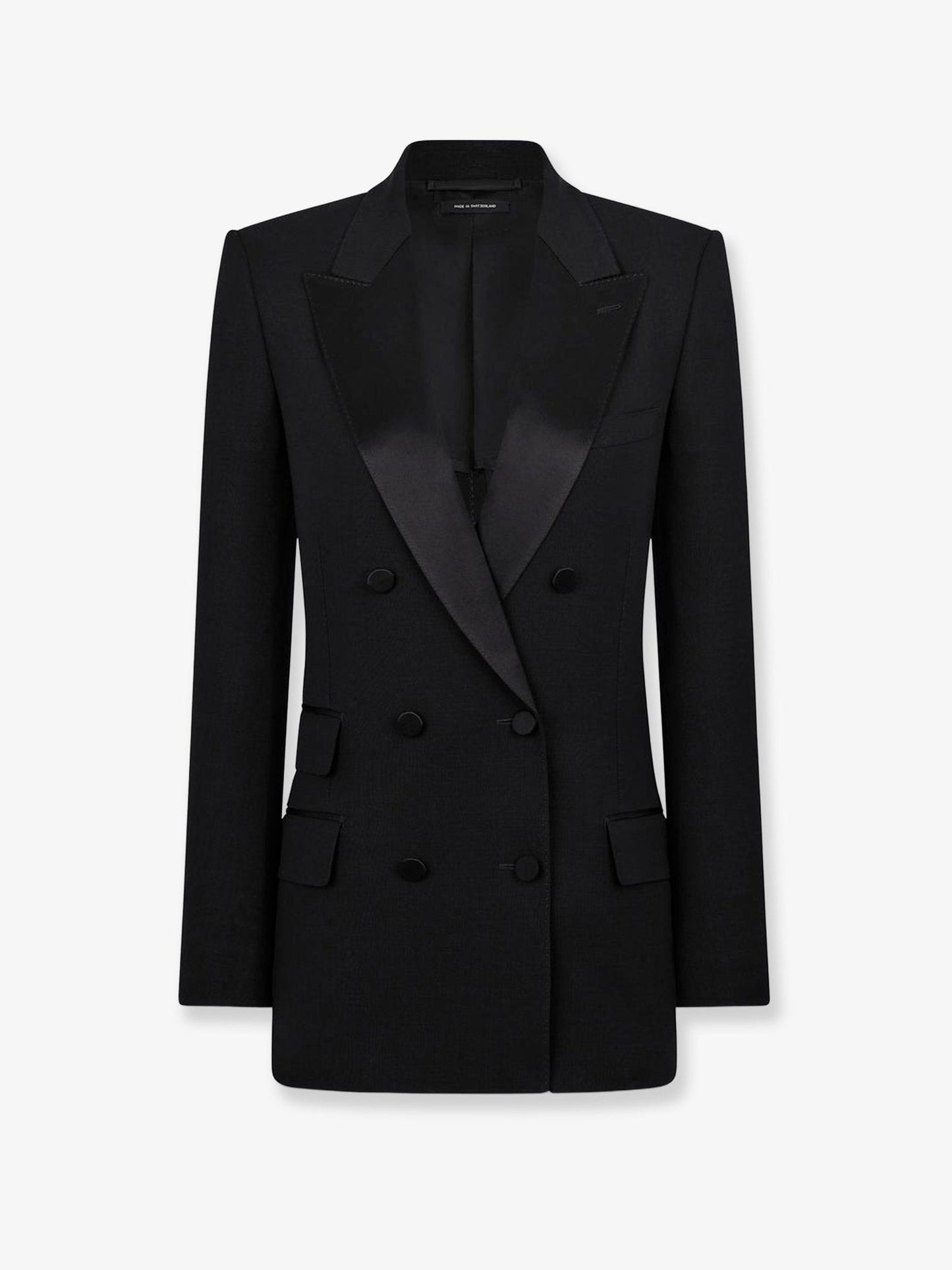 Tom Ford Women Wool Tuxedo Blazer TOM FORD