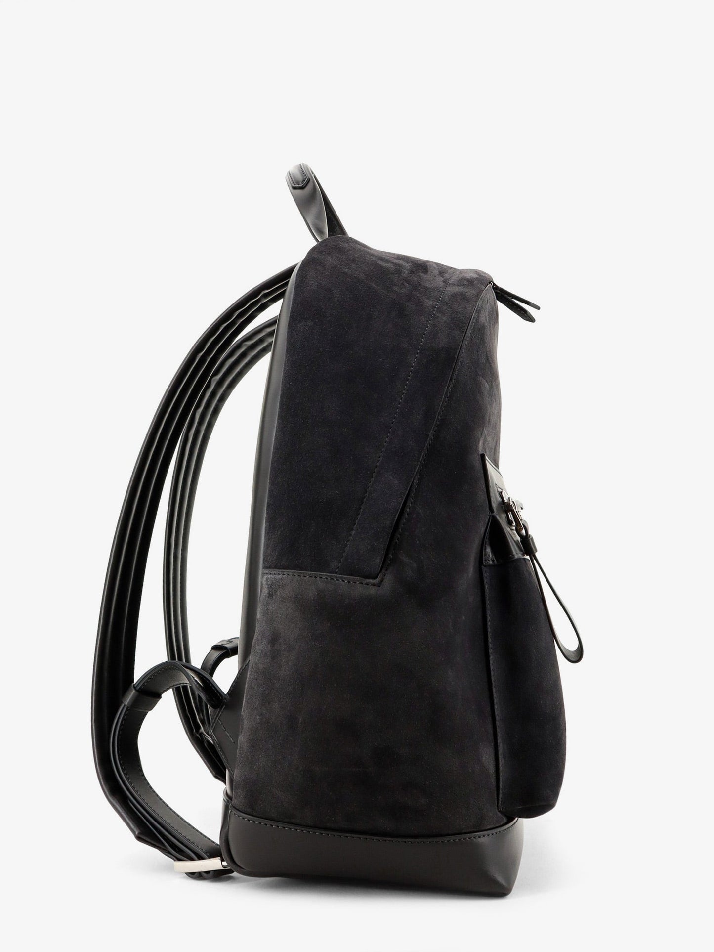 Tom Ford Men Suede Backpack With Maxi Zip On The Front TOM FORD