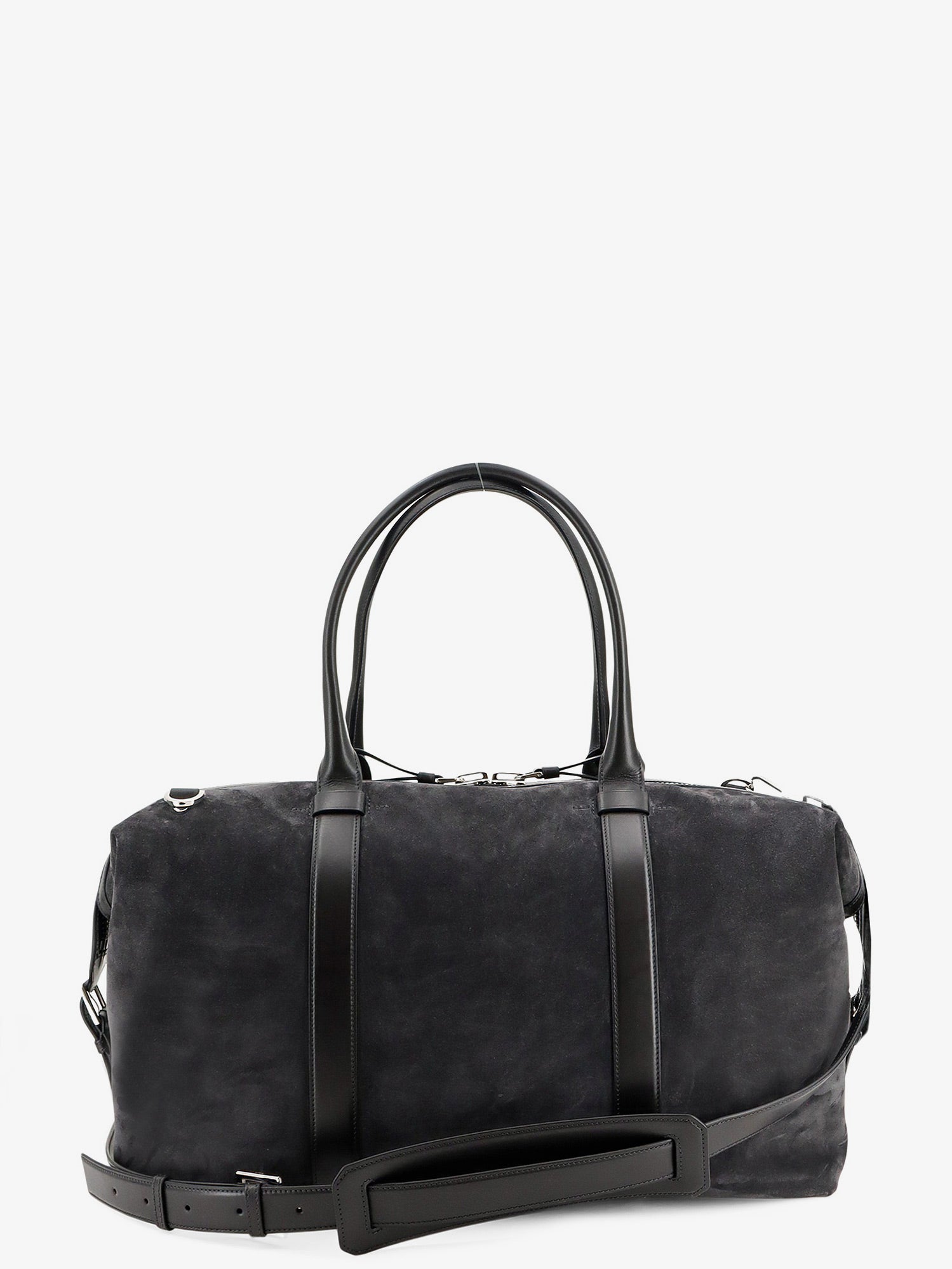 Tom Ford Men Buckley Holdall Suede Travel Bag TOM FORD