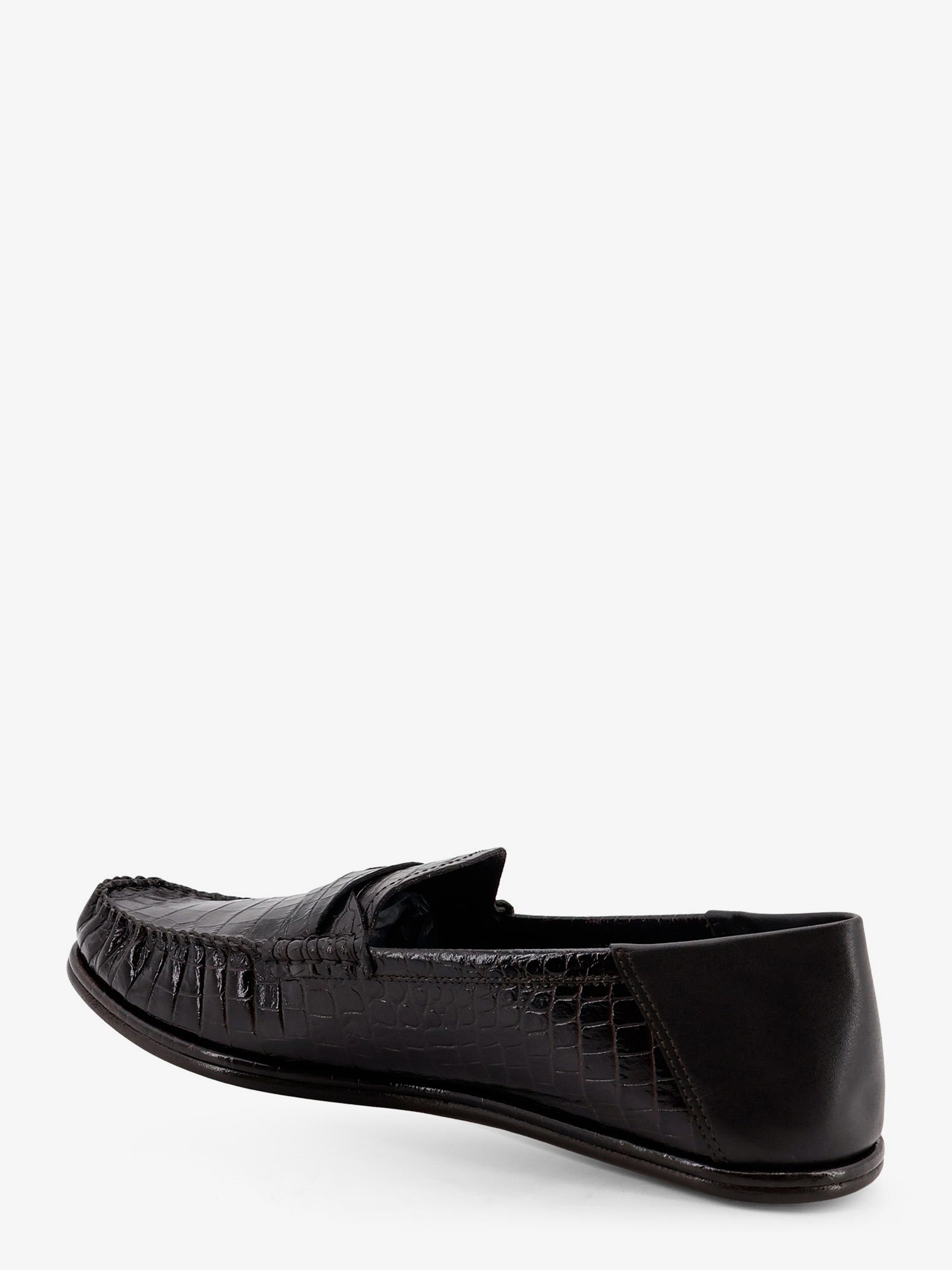 Tom Ford Men Crocodile-Print Leather Loafers TOM FORD