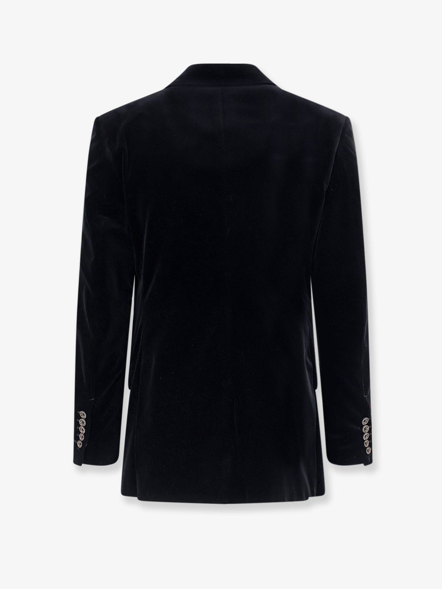 Tom Ford Men Double-Breasted Velvet Blazer TOM FORD