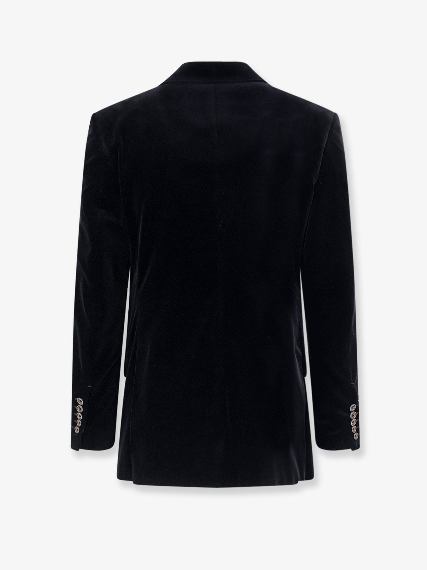 Tom Ford Men Double-Breasted Velvet Blazer TOM FORD