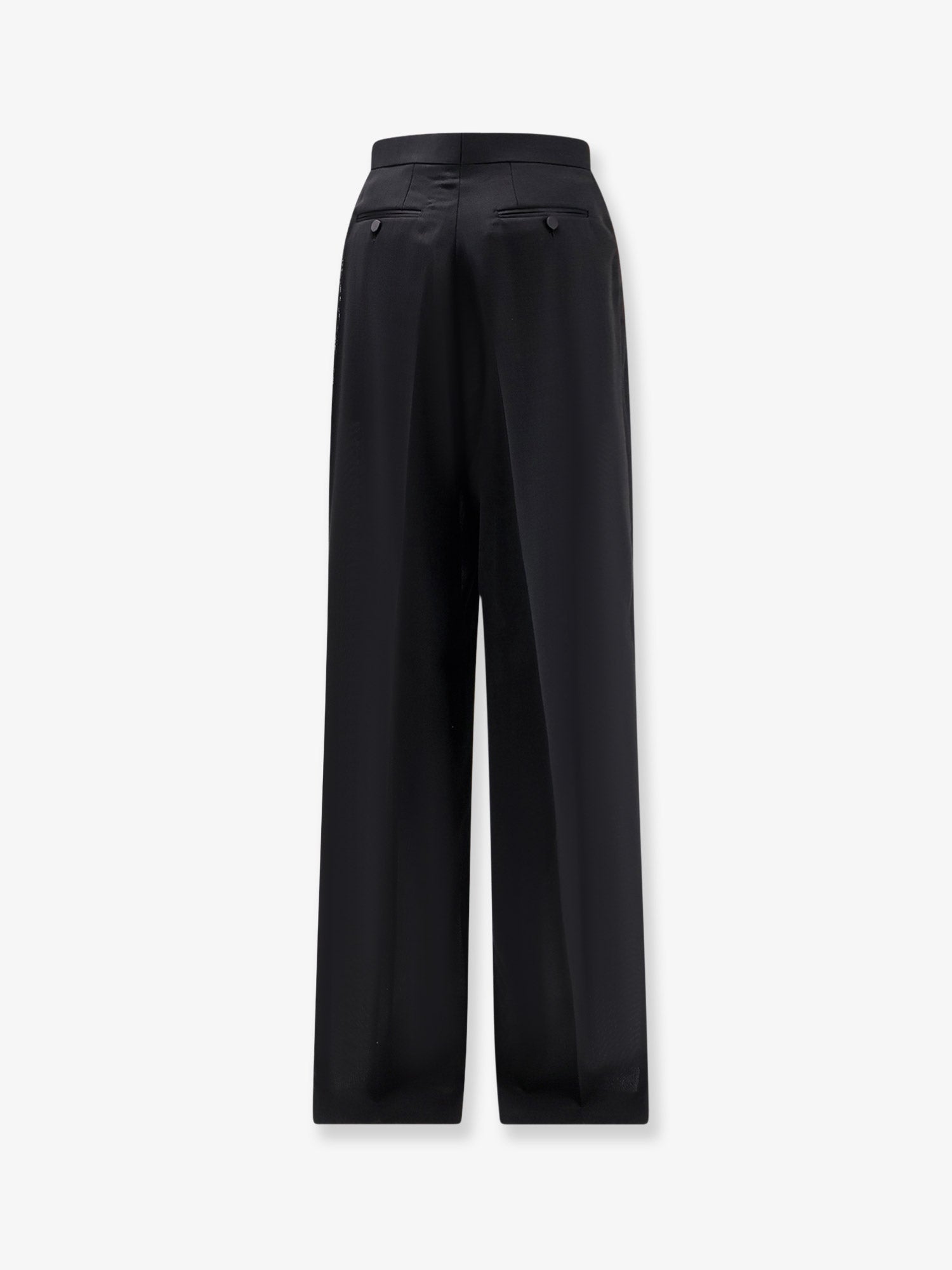 Tom Ford Women Light Wool Tuxedo Trousers TOM FORD